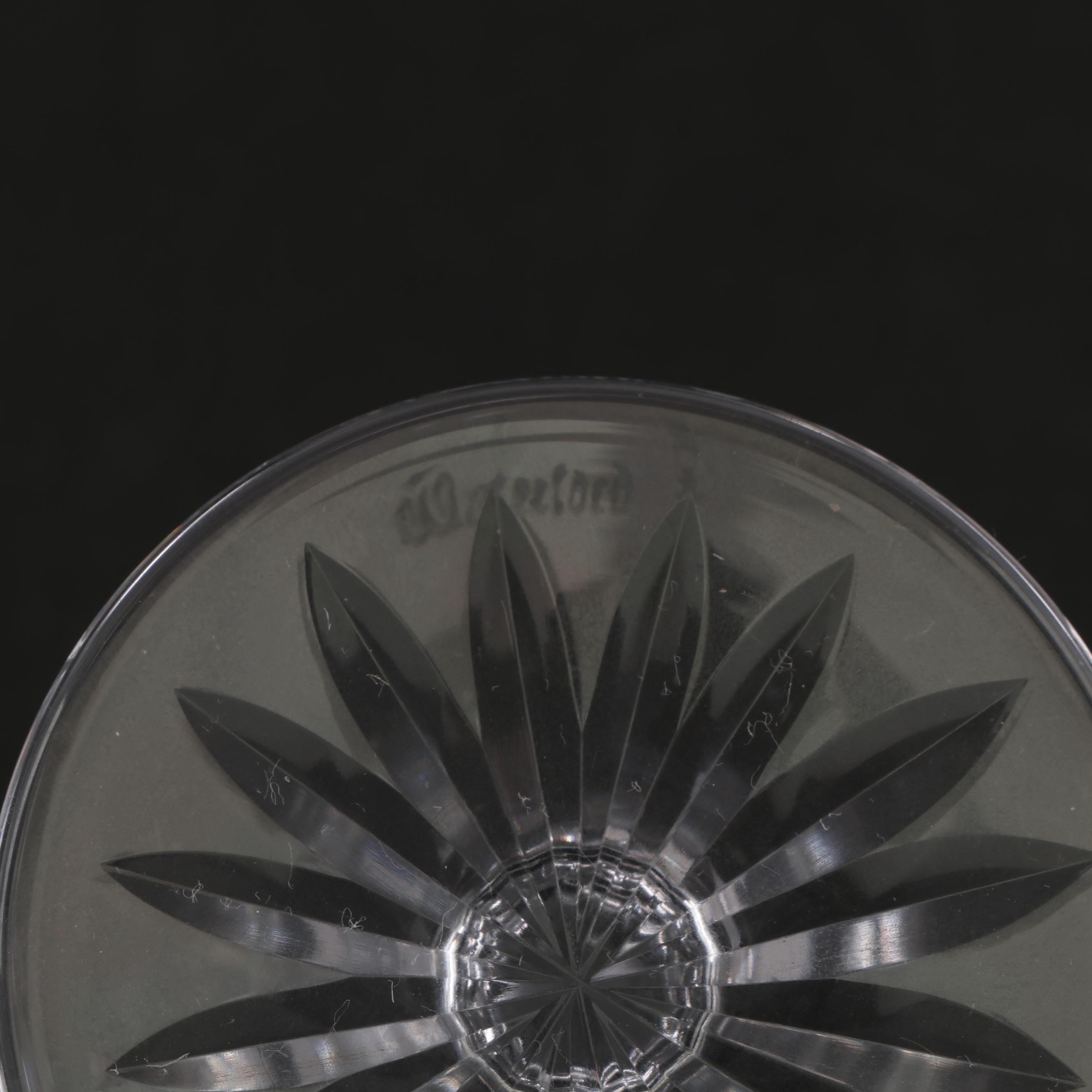 Waterford Crystal "Lismore" White Wine Glasses