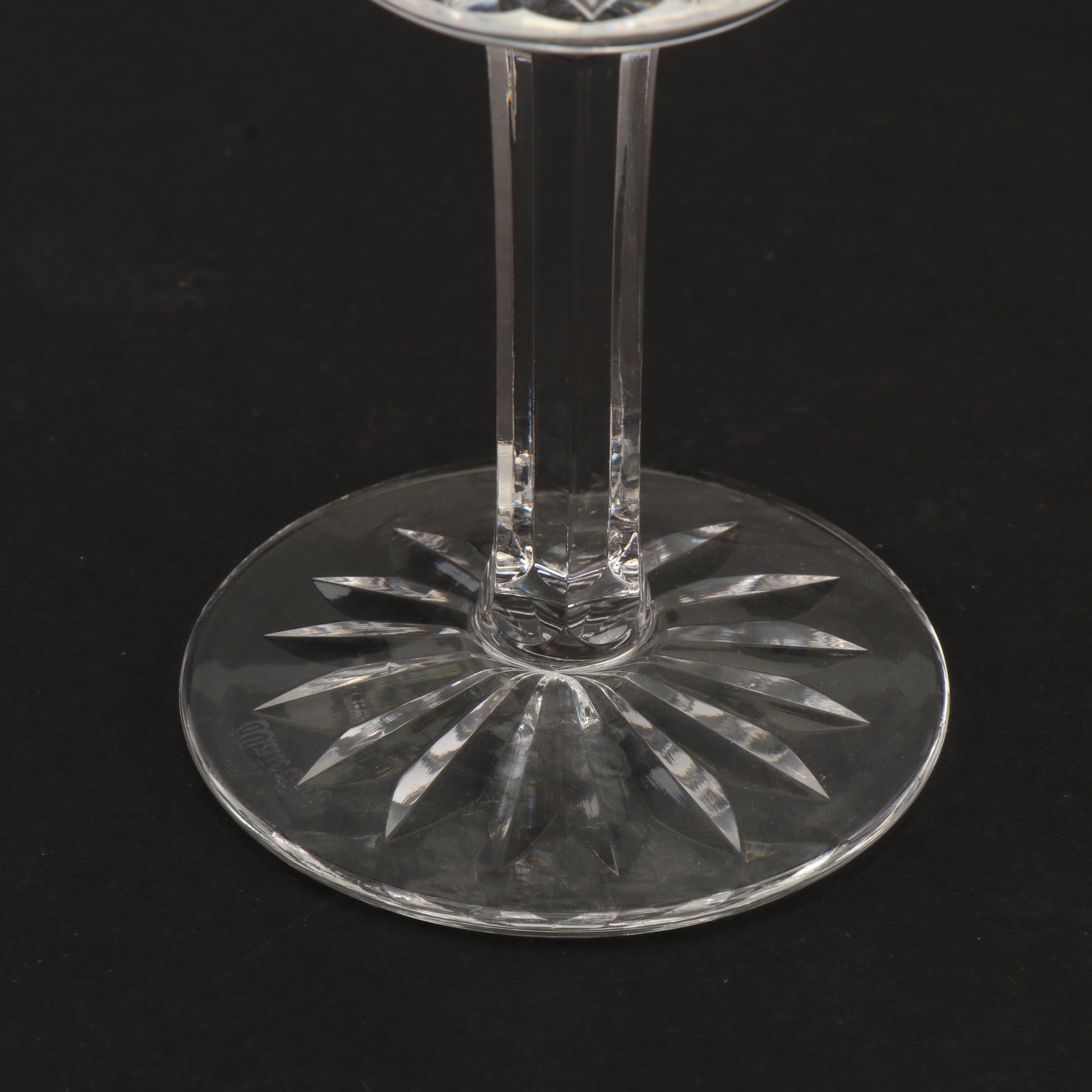 Waterford Crystal "Lismore" Claret Wine Glasses