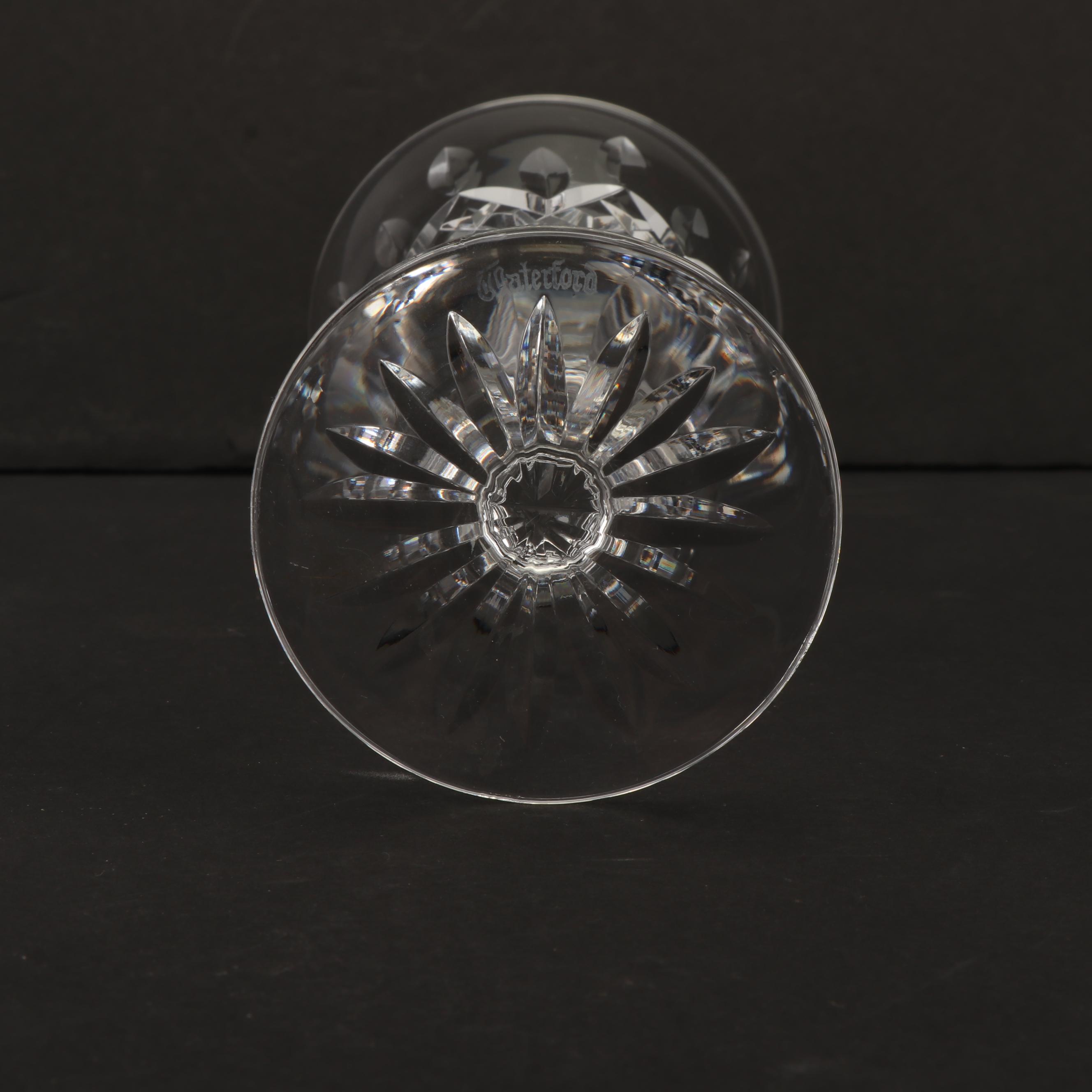 Waterford Crystal "Lismore" Claret Wine Glasses