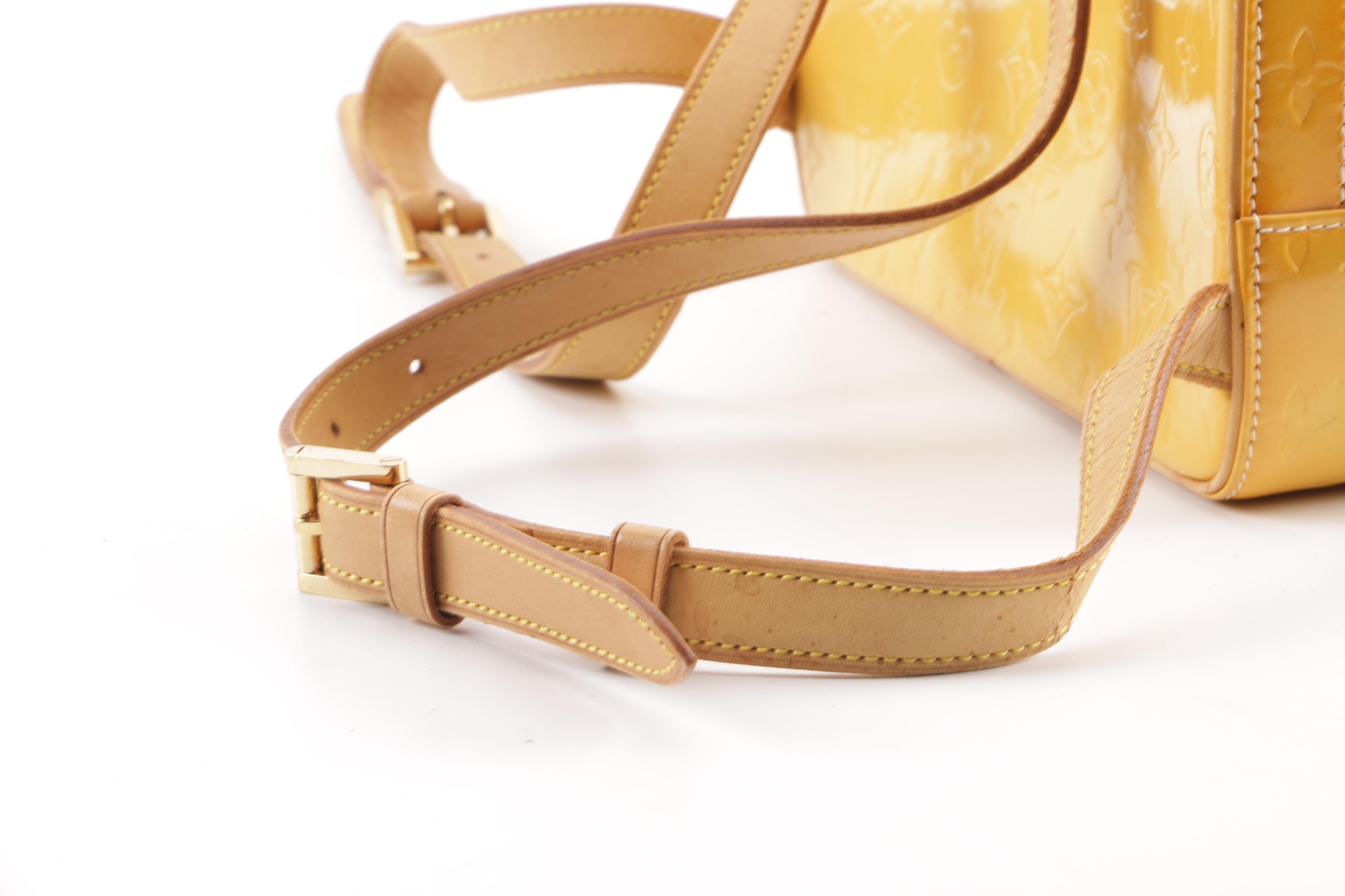 1999 Louis Vuitton Paris Mango Vernis Leather Murray Backpack