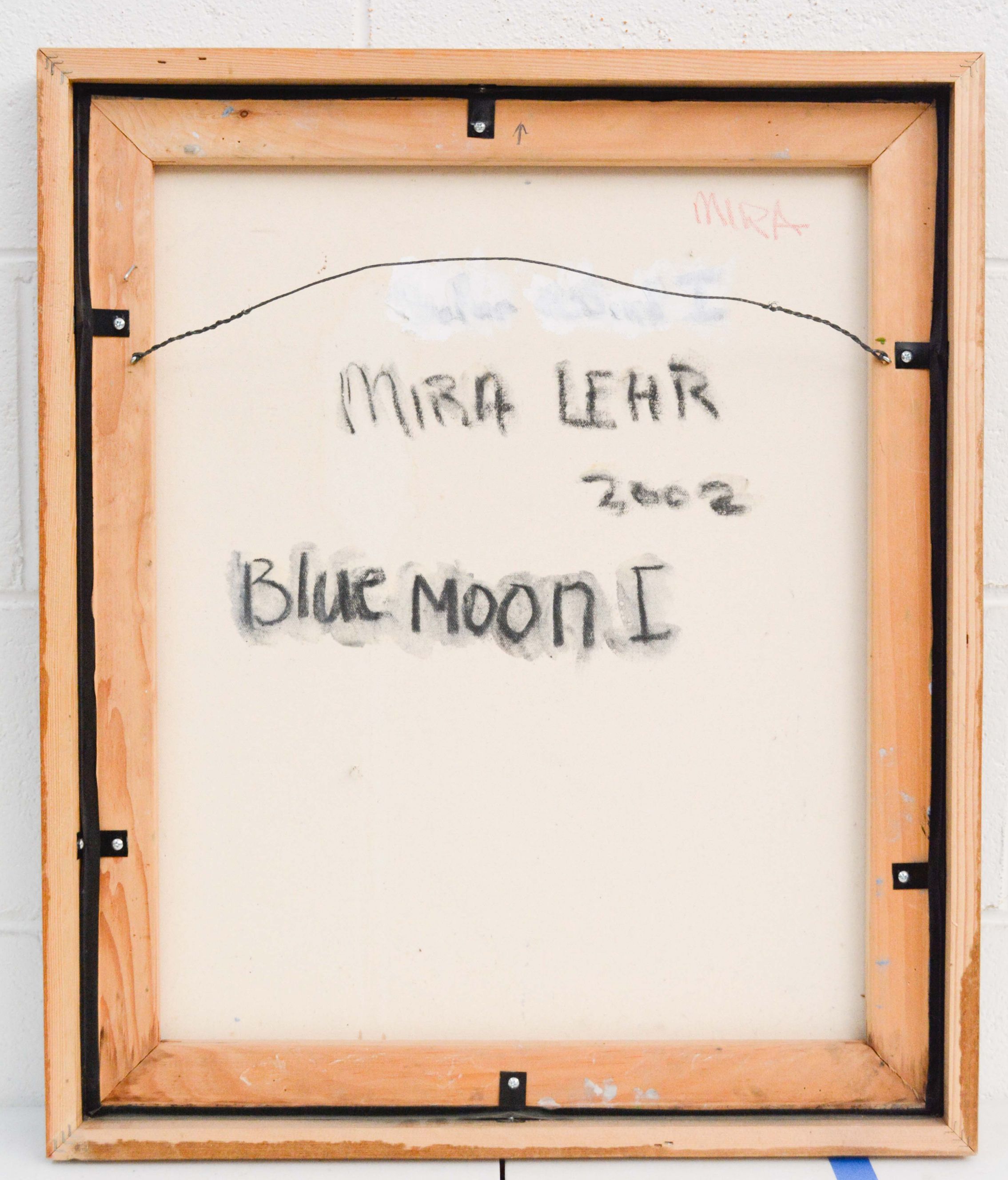 Mira Lehr Acrylic Painting "Blue Moon 1"