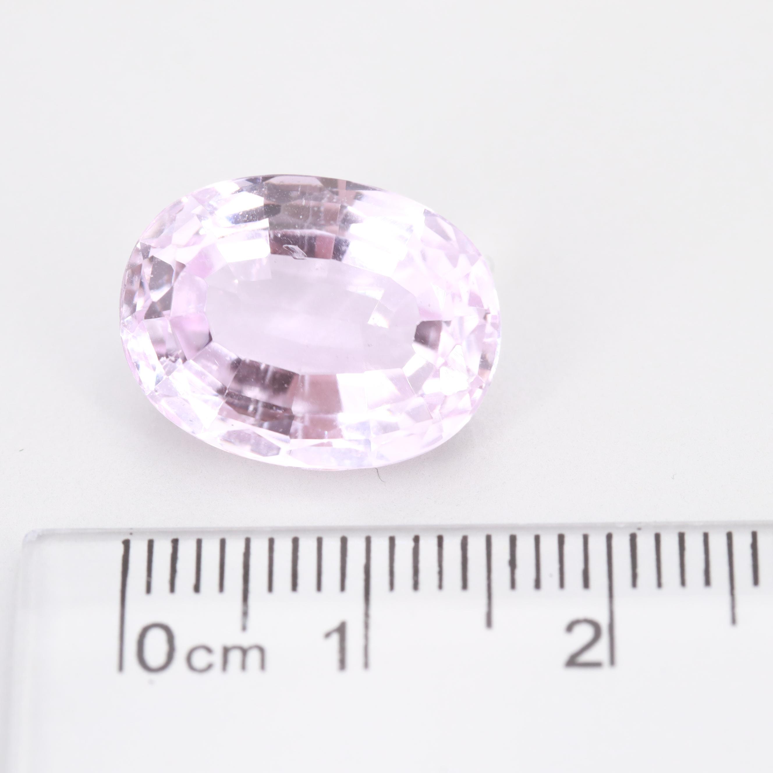 Loose 12.04 CT Kunzite