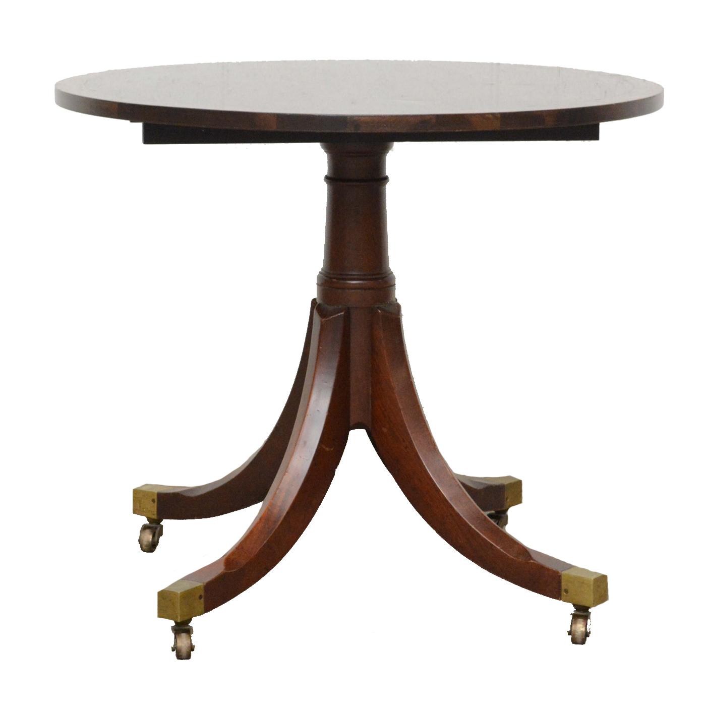 George III Style Mahogany Circular Breakfast Table, 20th Century