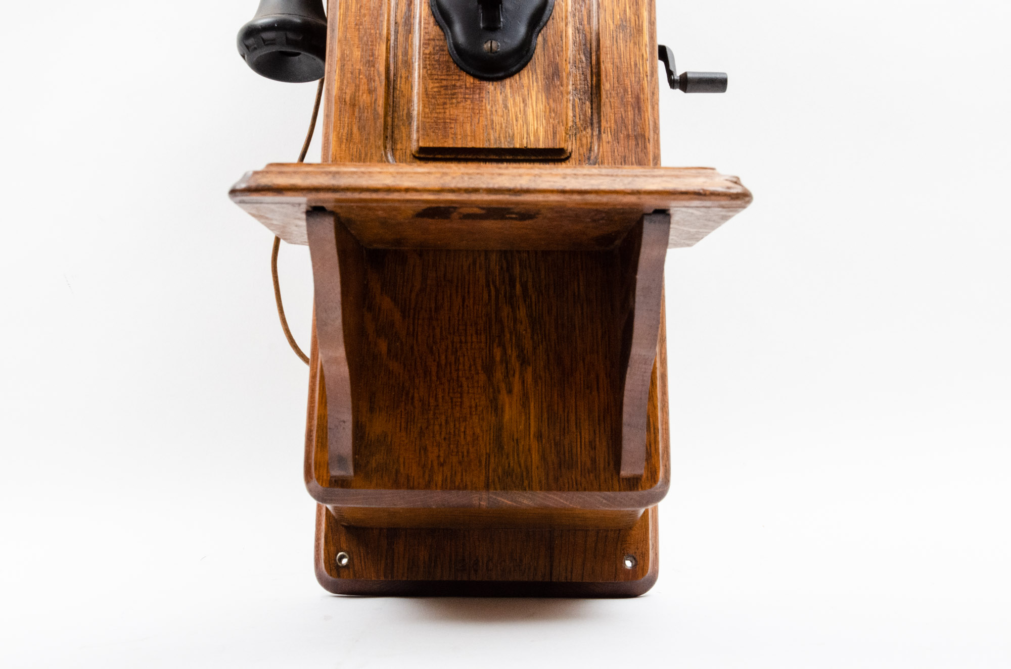 Antique Kellogg Hand-Crank Wall Phone