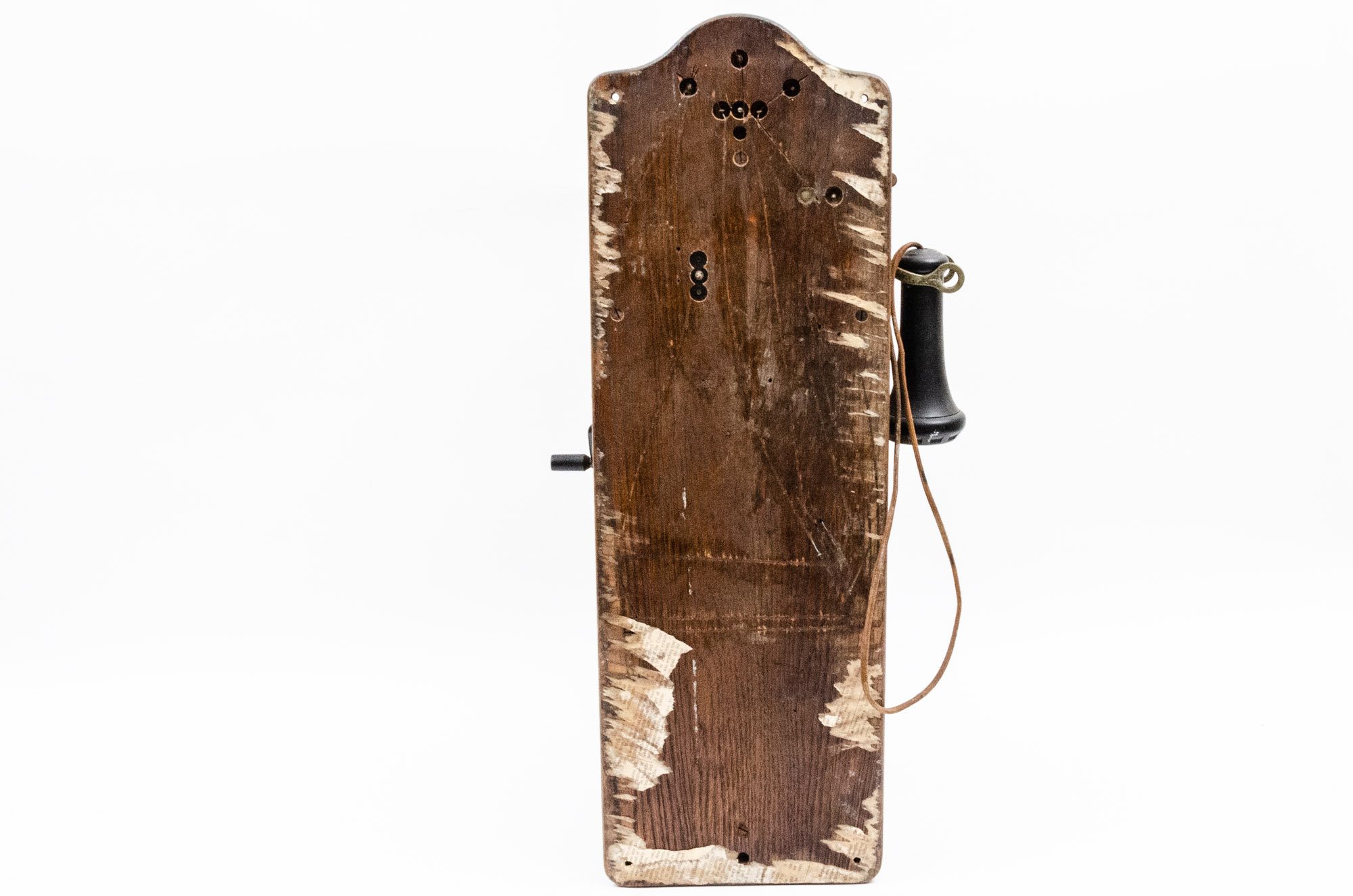 Antique Kellogg Hand-Crank Wall Phone