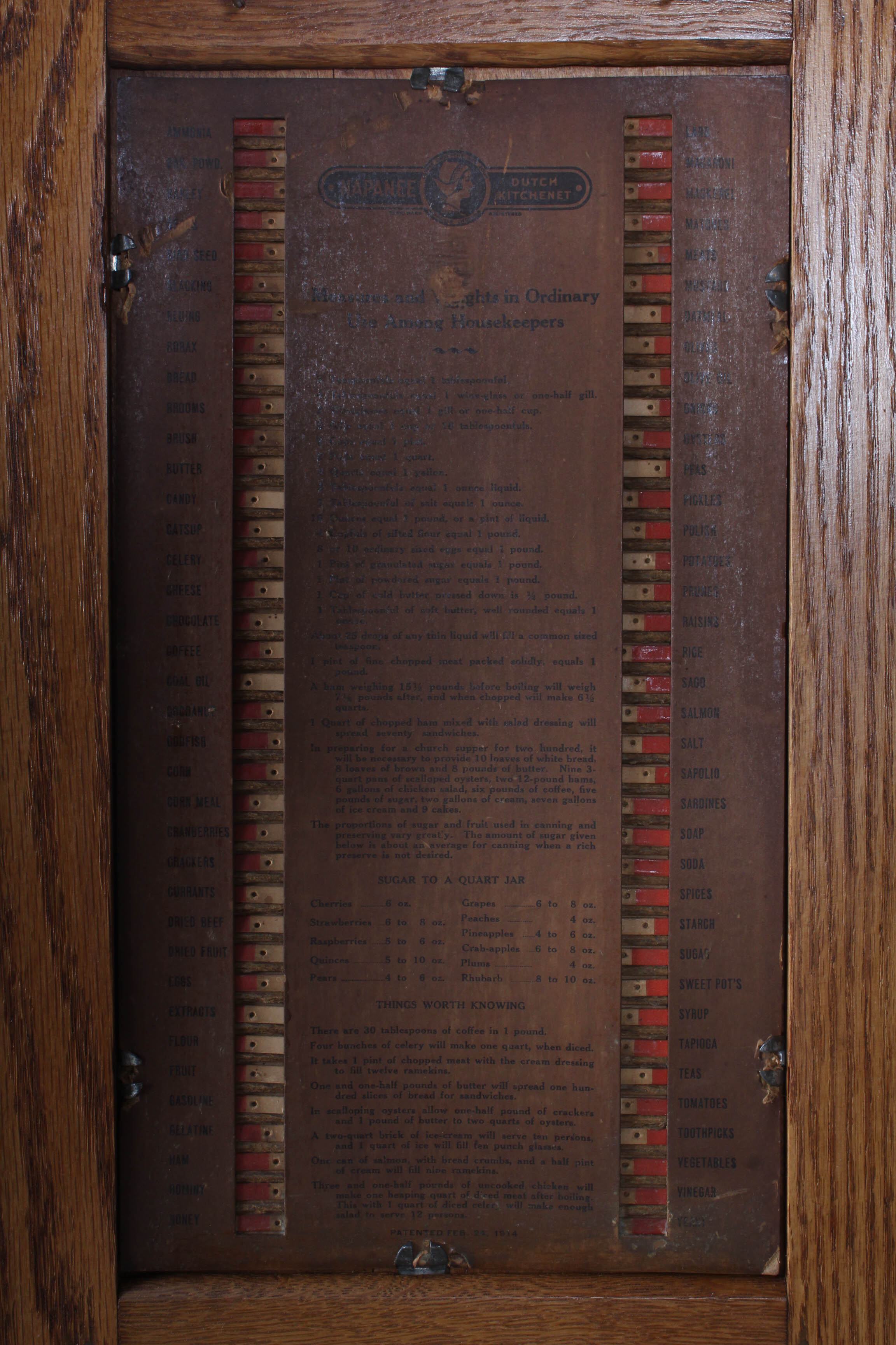 Vintage Napanee Dutch Kitchenette Hutch