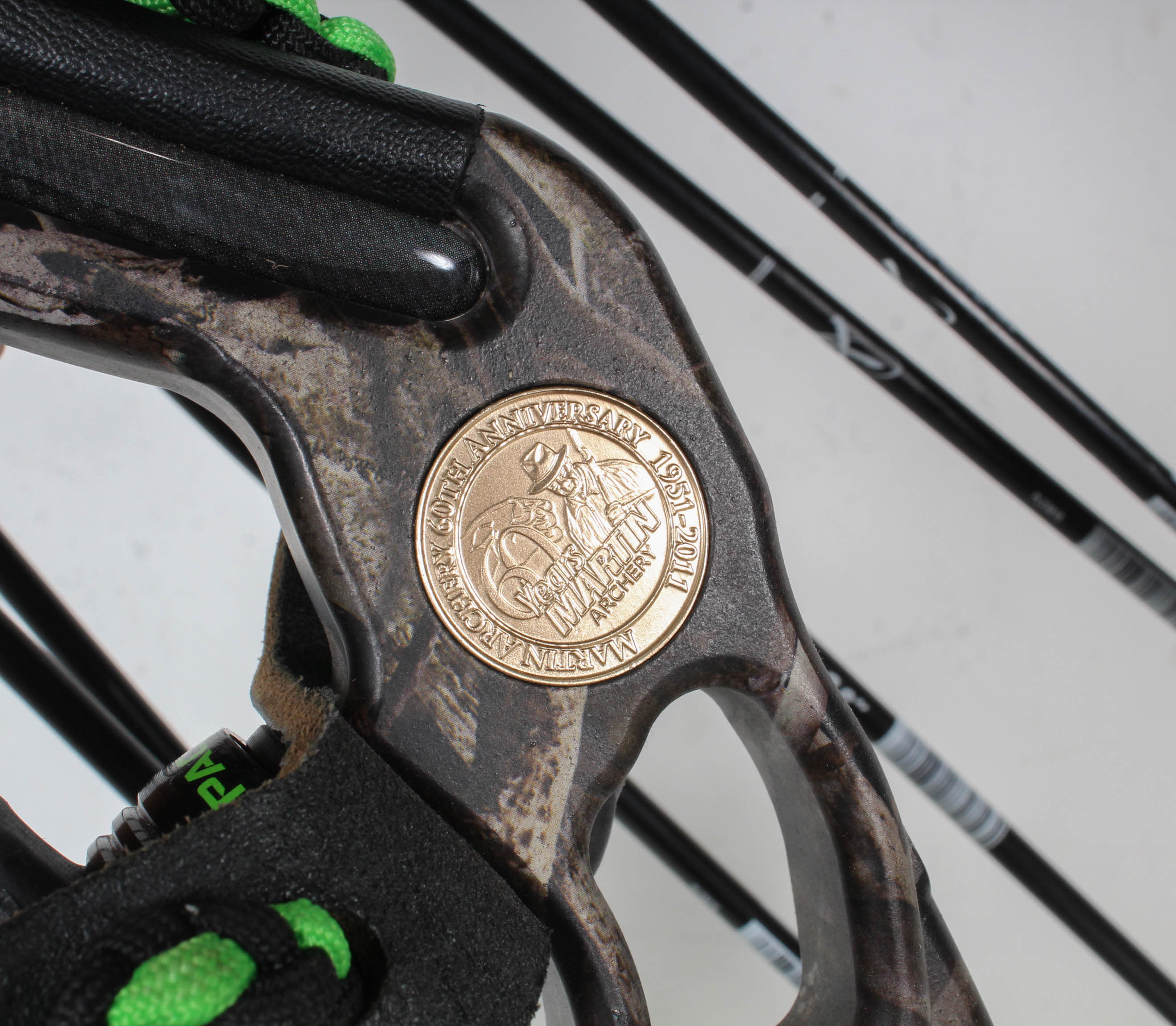 Martin Compound Bow and Arrows with Target