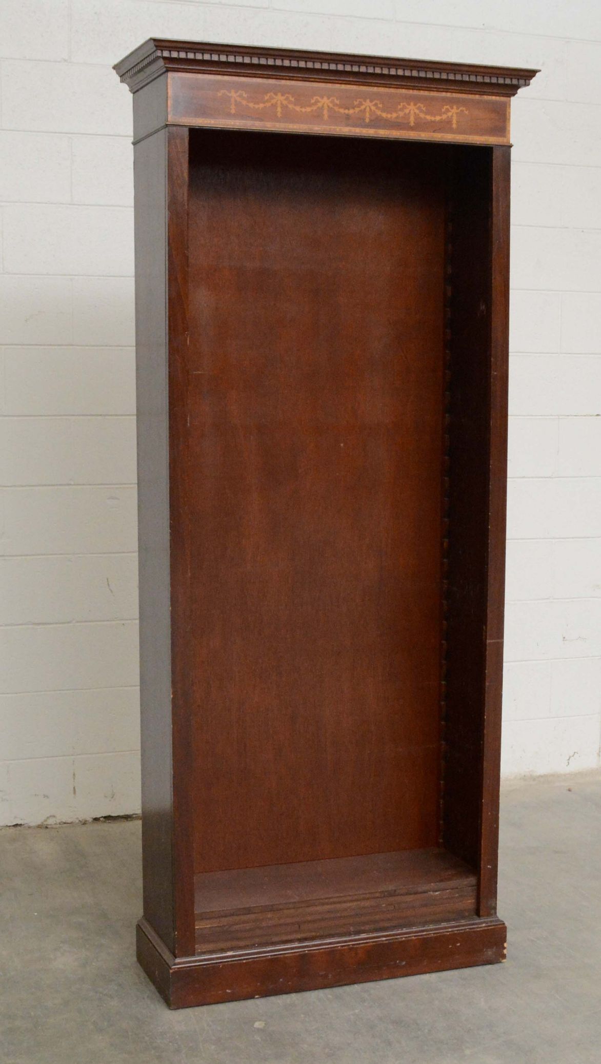 Neoclassical Style Mahogany Bookcase, Mid 20th Century