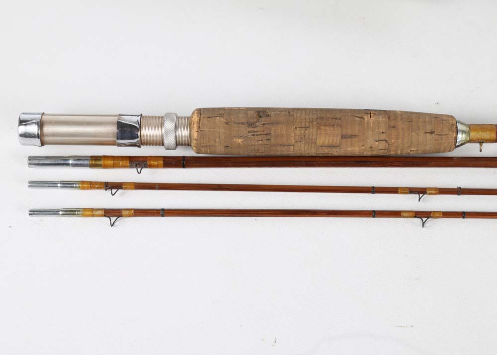 Vintage Horrocks-Ibbotson Cascade Four-Piece Super-Cane Bamboo Fly Rod