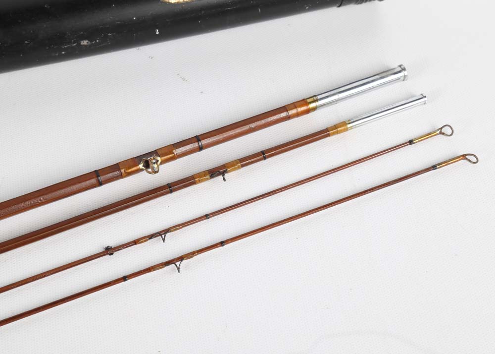 Vintage Horrocks-Ibbotson Cascade Four-Piece Super-Cane Bamboo Fly Rod