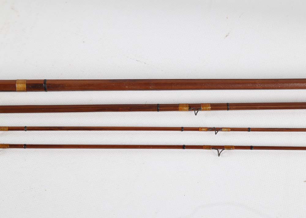 Vintage Horrocks-Ibbotson Cascade Four-Piece Super-Cane Bamboo Fly Rod