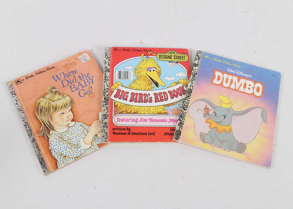 Vintage Little Golden Books including Disney