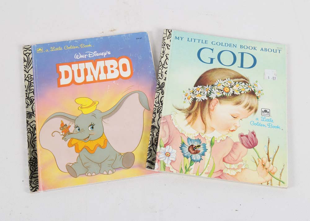 Vintage Little Golden Books including Disney
