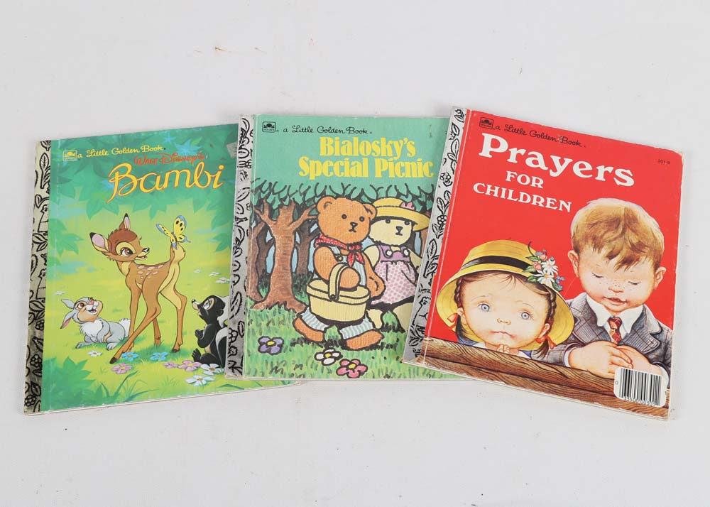 Vintage Little Golden Books including Disney