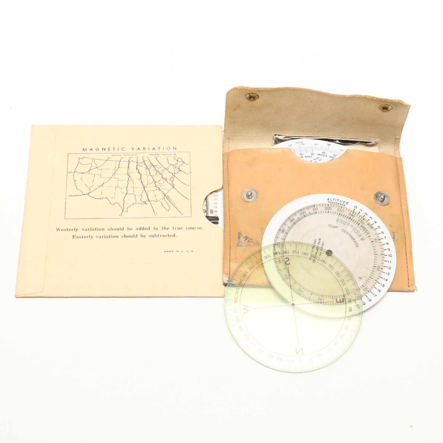 Vintage Aviation Tools including H. B. "Rocket" Pilot Goggles and More