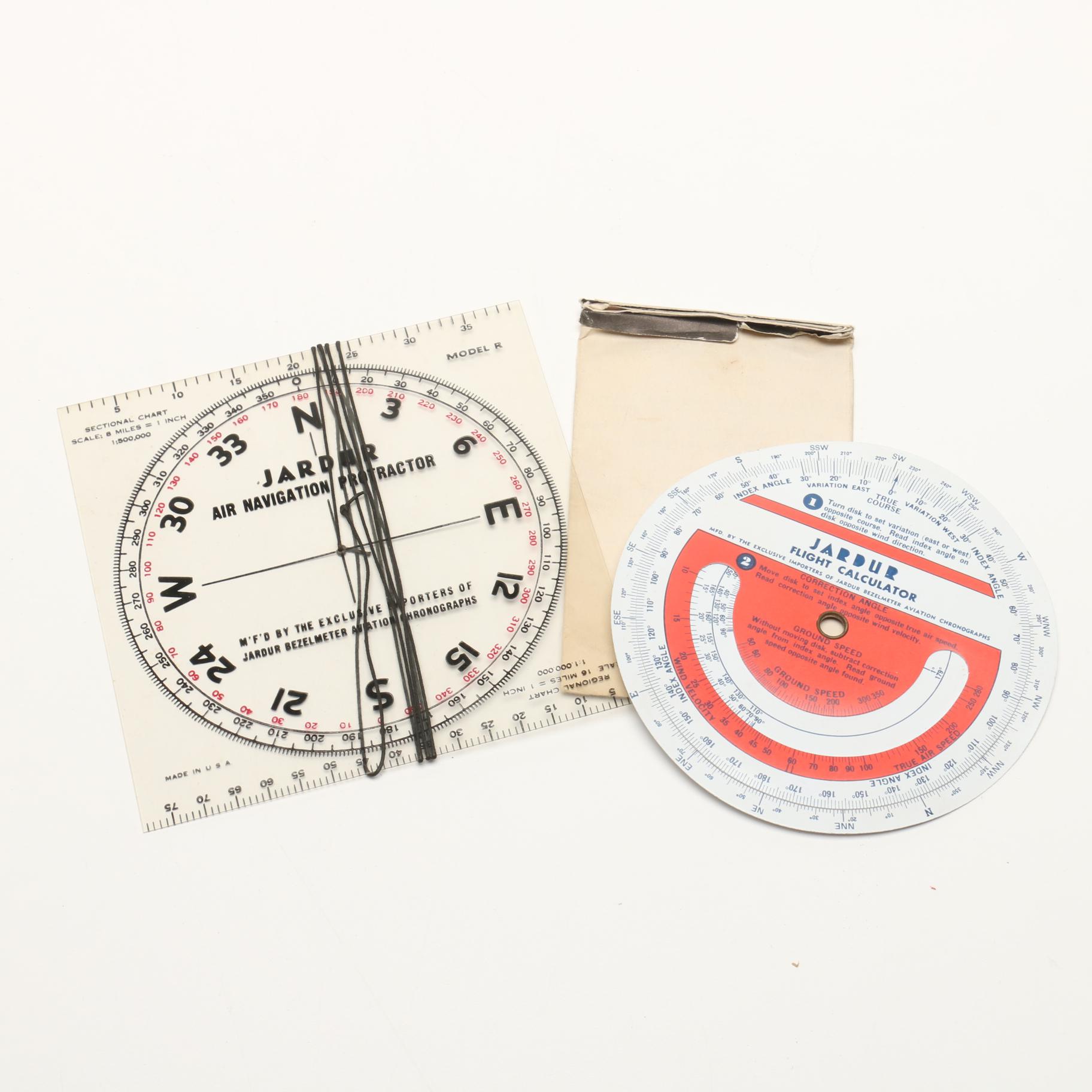 Vintage Aviation Tools including H. B. "Rocket" Pilot Goggles and More