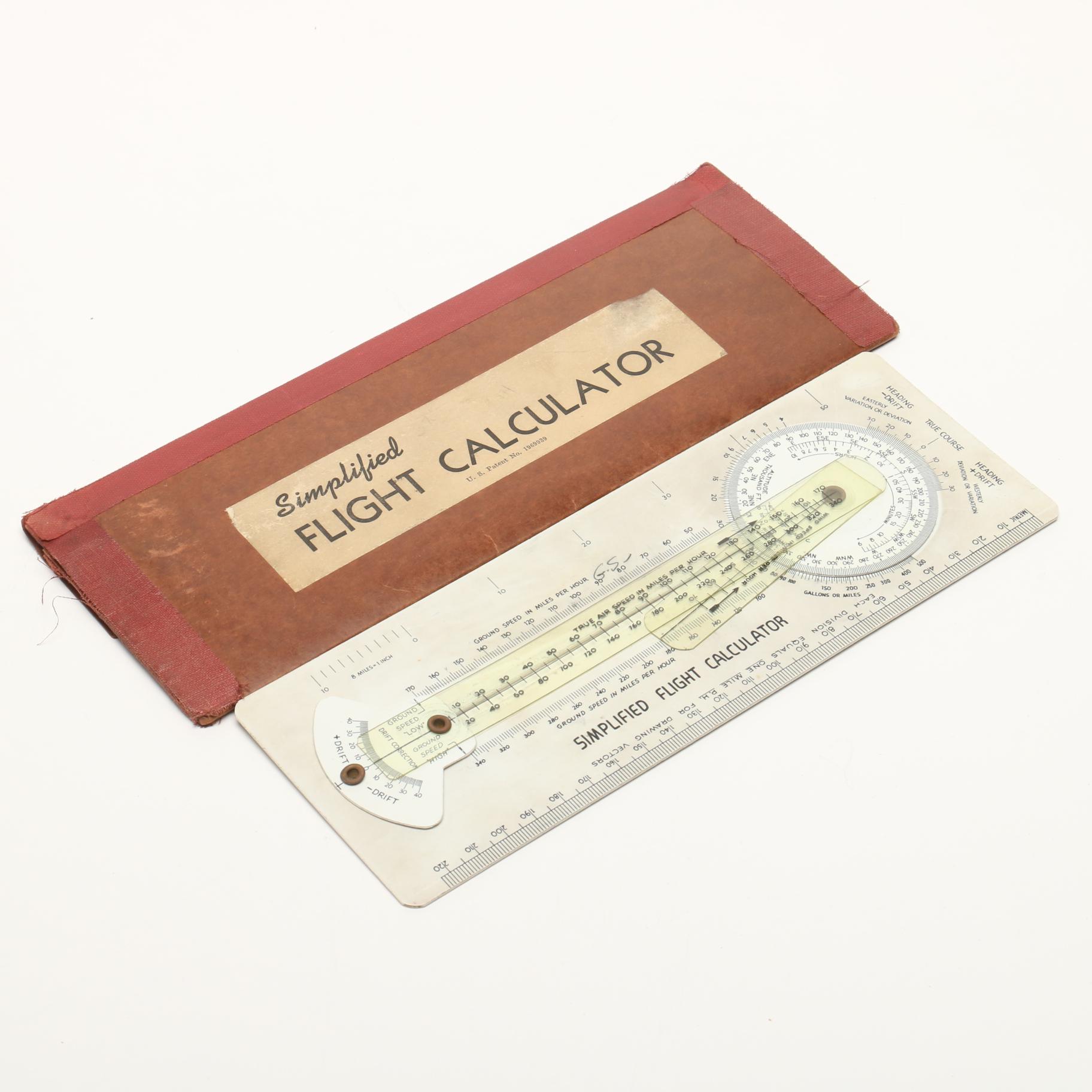 Vintage Aviation Tools including H. B. "Rocket" Pilot Goggles and More