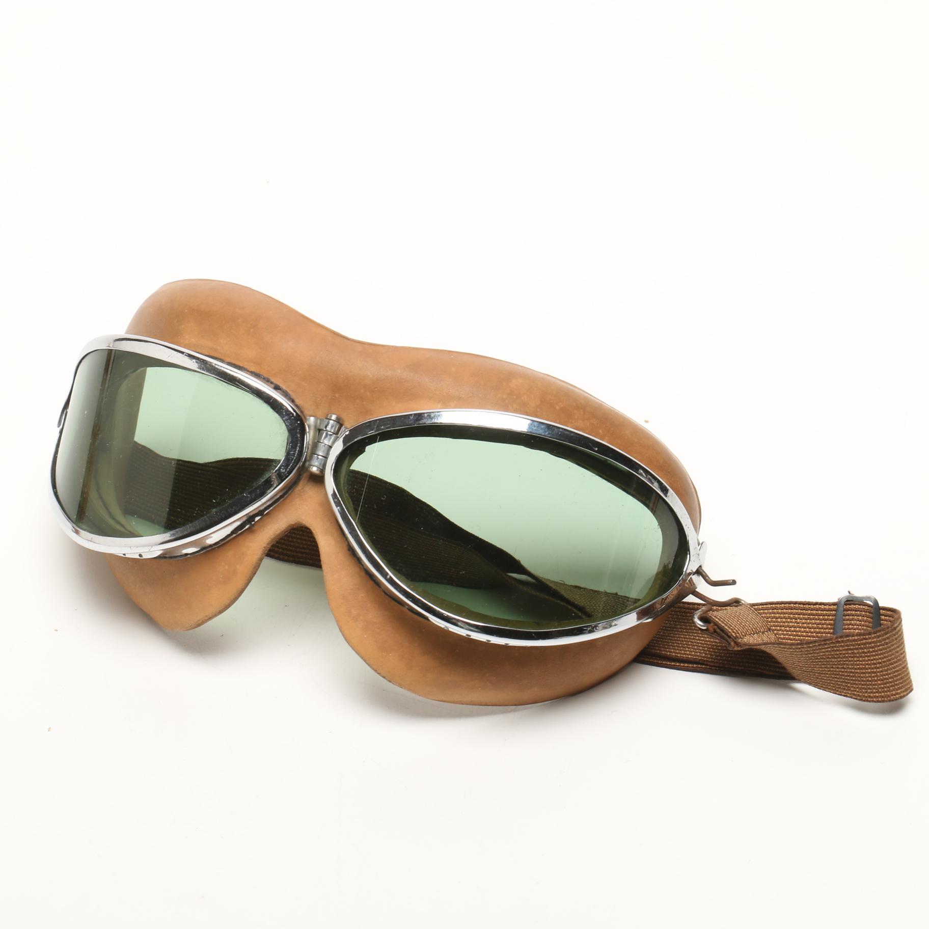 Vintage Aviation Tools including H. B. "Rocket" Pilot Goggles and More