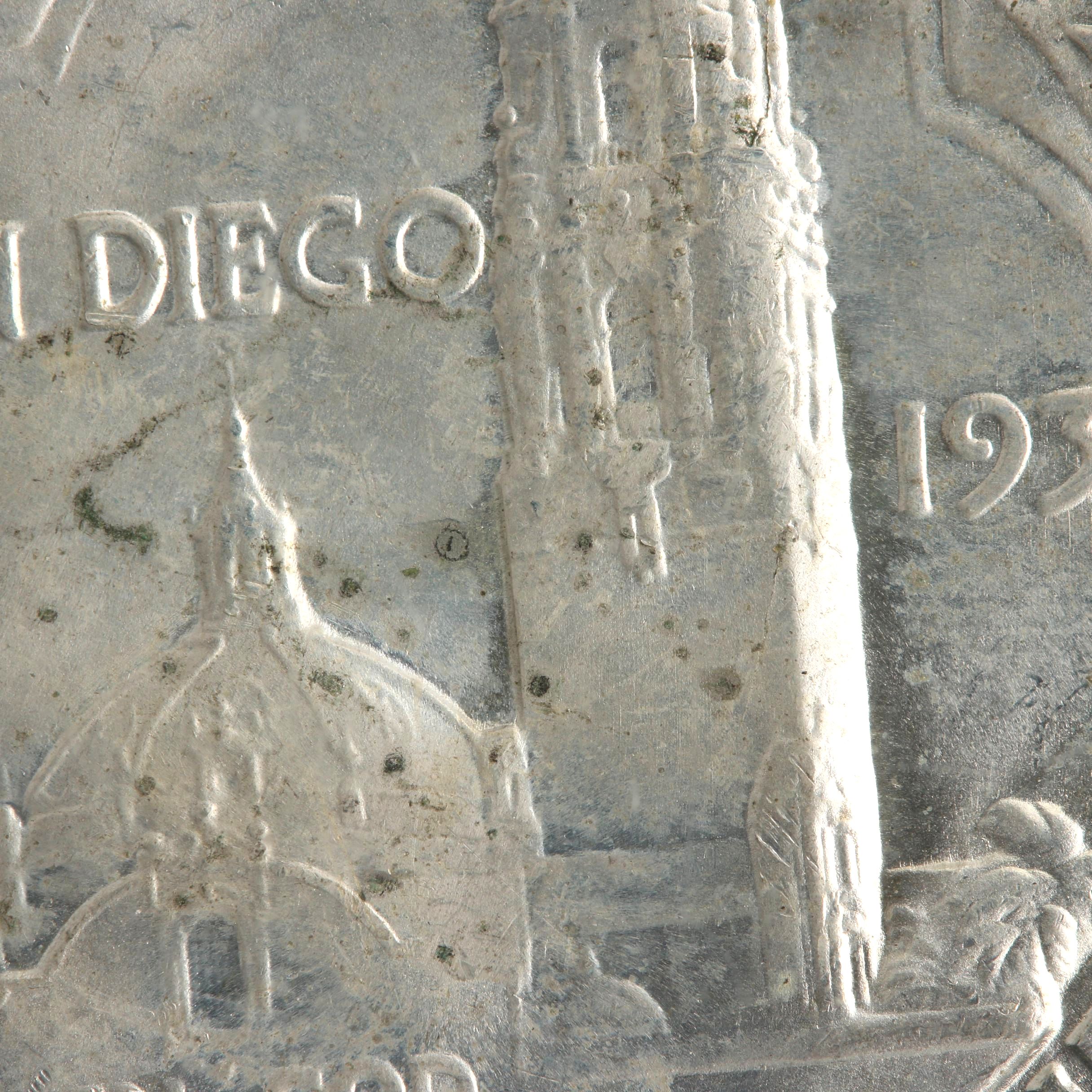 PCGS Graded MS65 1936-D San Diego Commemorative Silver Half Dollar