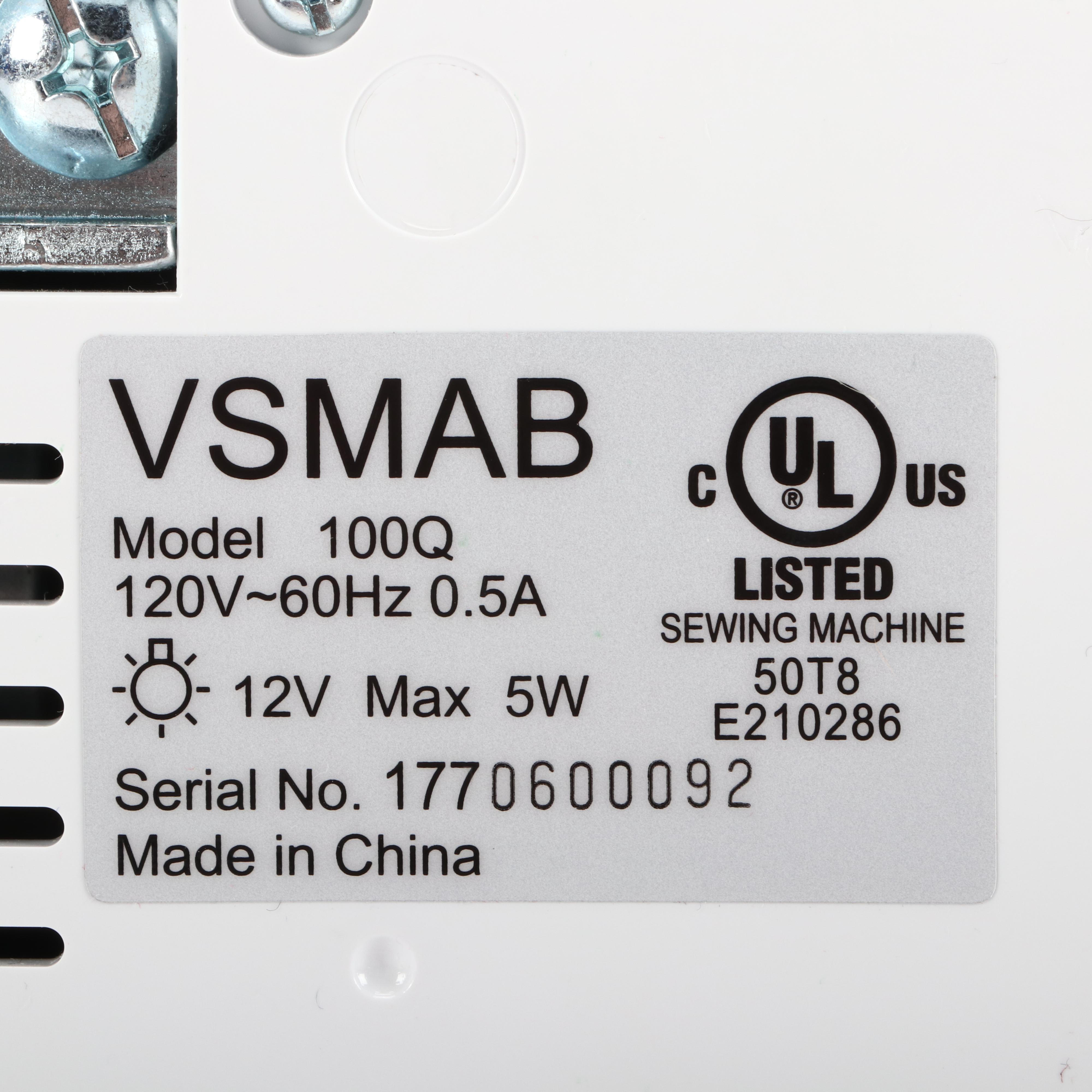 Husqvarna Viking H Class 100Q Sewing Machine