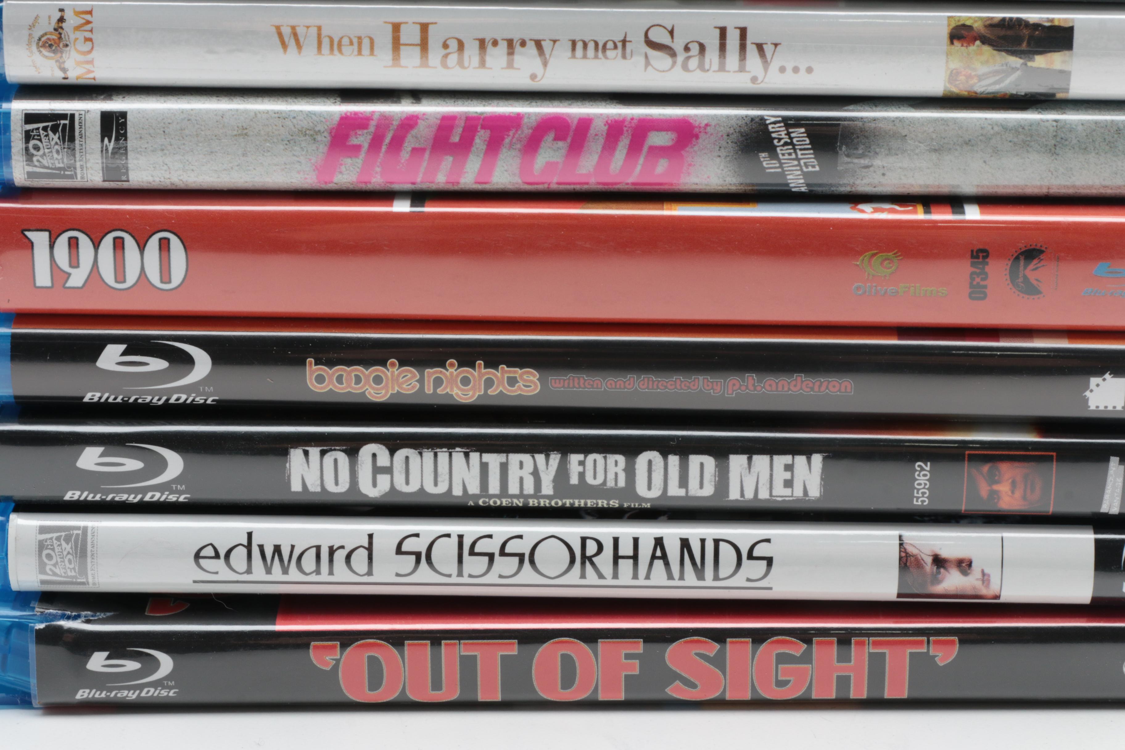 "No Country for Old Men", "When Harry Met Sally" and Other Blu-rays