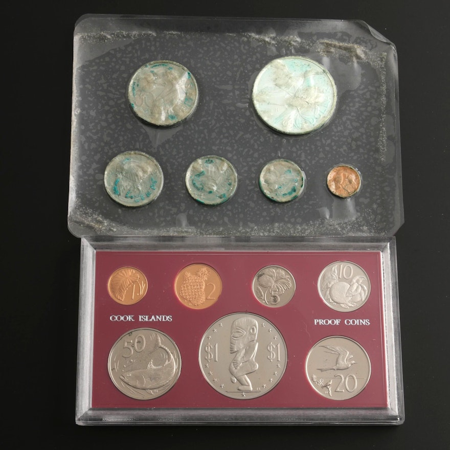 Two Foreign Coin Proof Sets From the Early 1970s