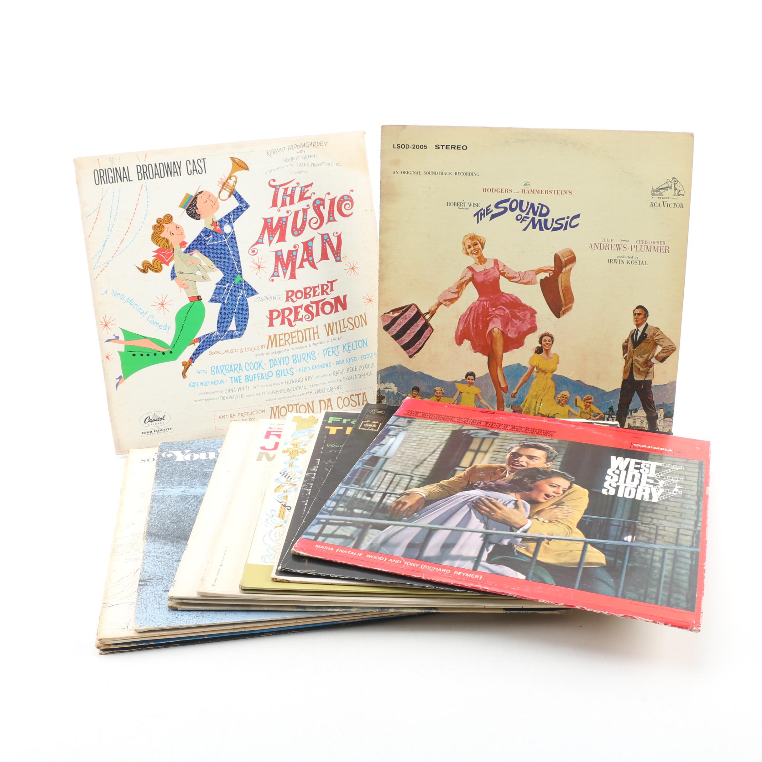 "West Side Story", "The Music Man", and Other Soundtrack Vinyl Records