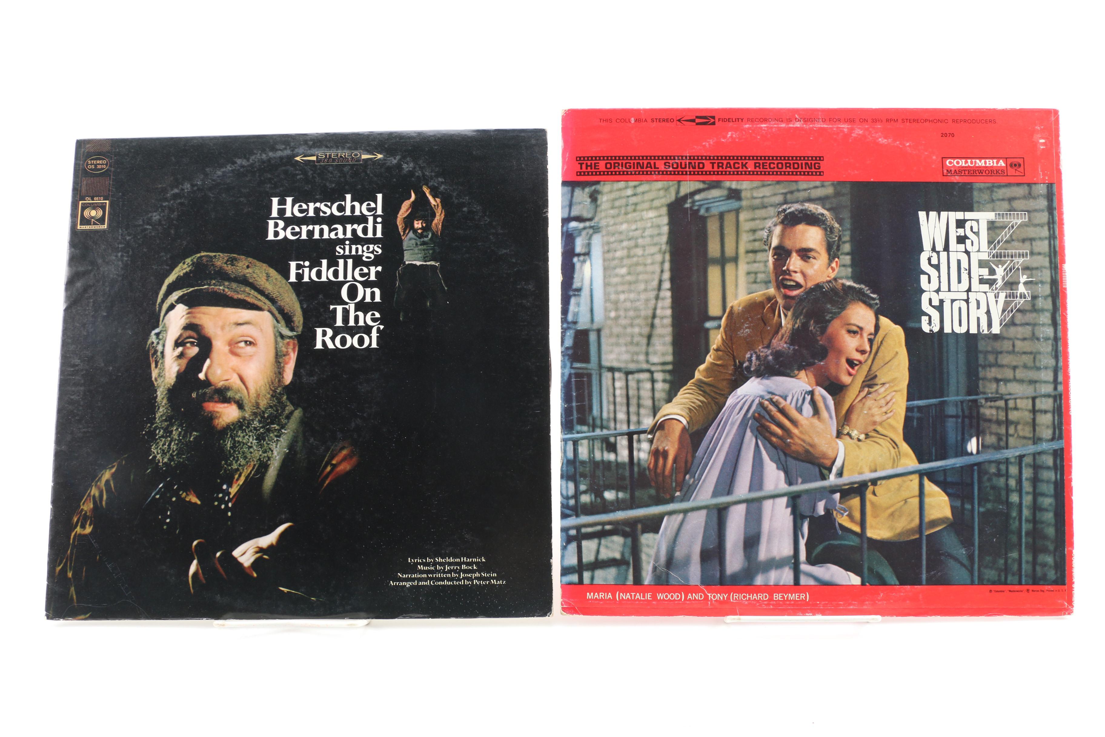 "West Side Story", "The Music Man", and Other Soundtrack Vinyl Records