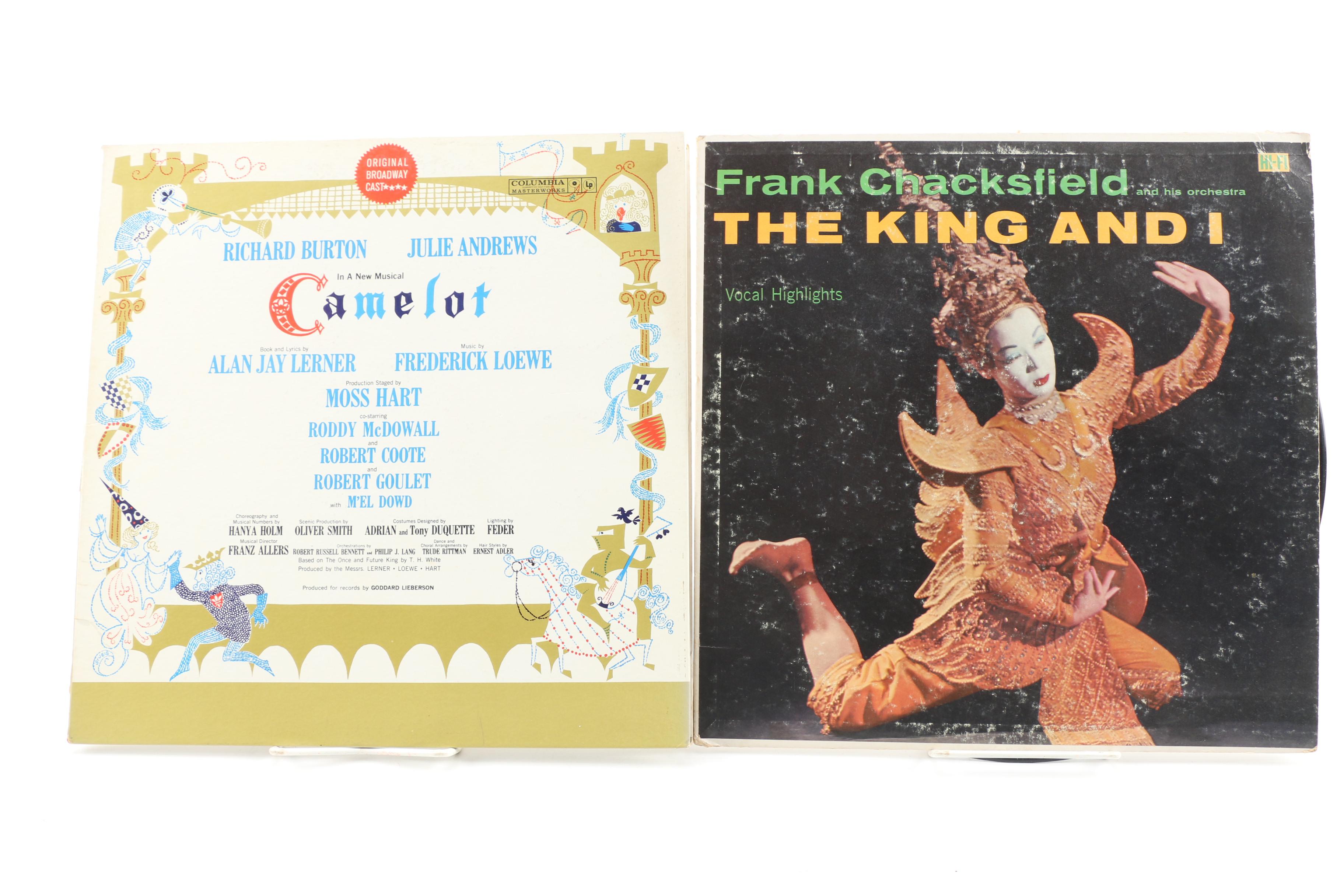 "West Side Story", "The Music Man", and Other Soundtrack Vinyl Records