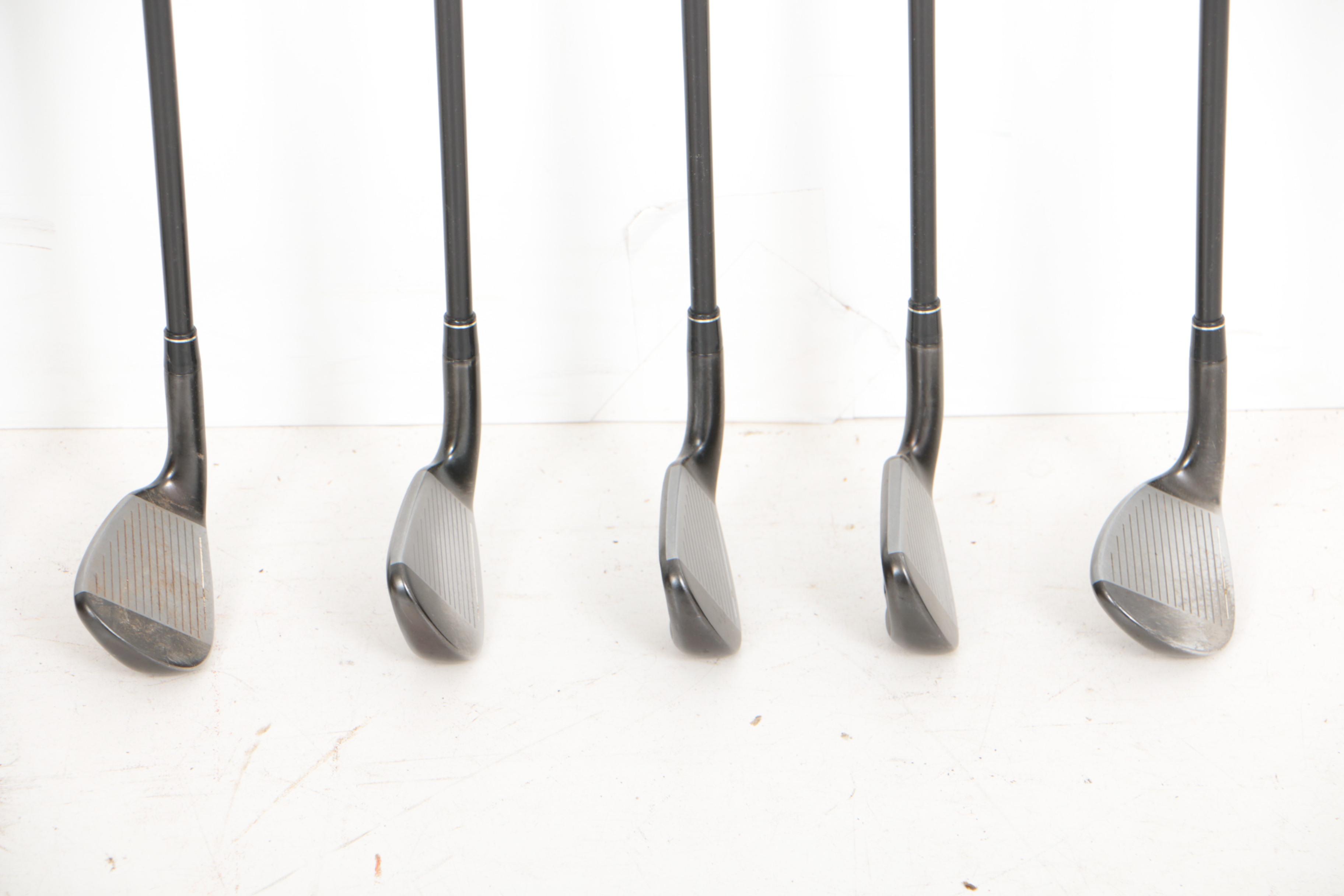 Eight TaylorMade "Burner 2.0" Irons plus ATV Wedge