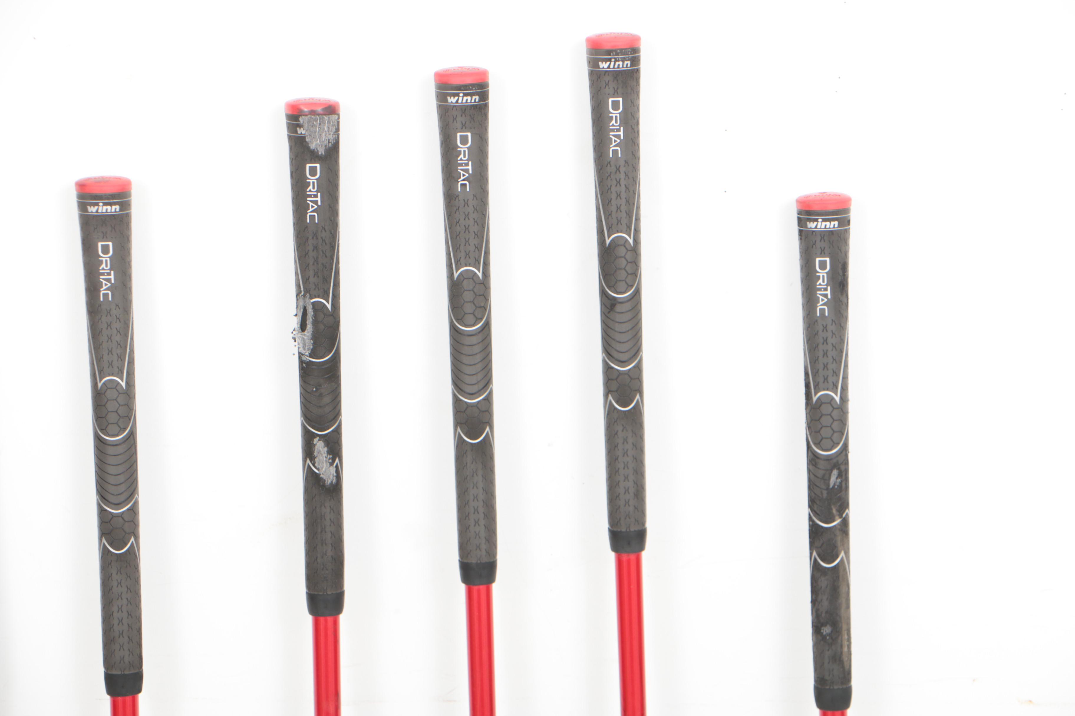 Eight TaylorMade "Burner 2.0" Irons plus ATV Wedge