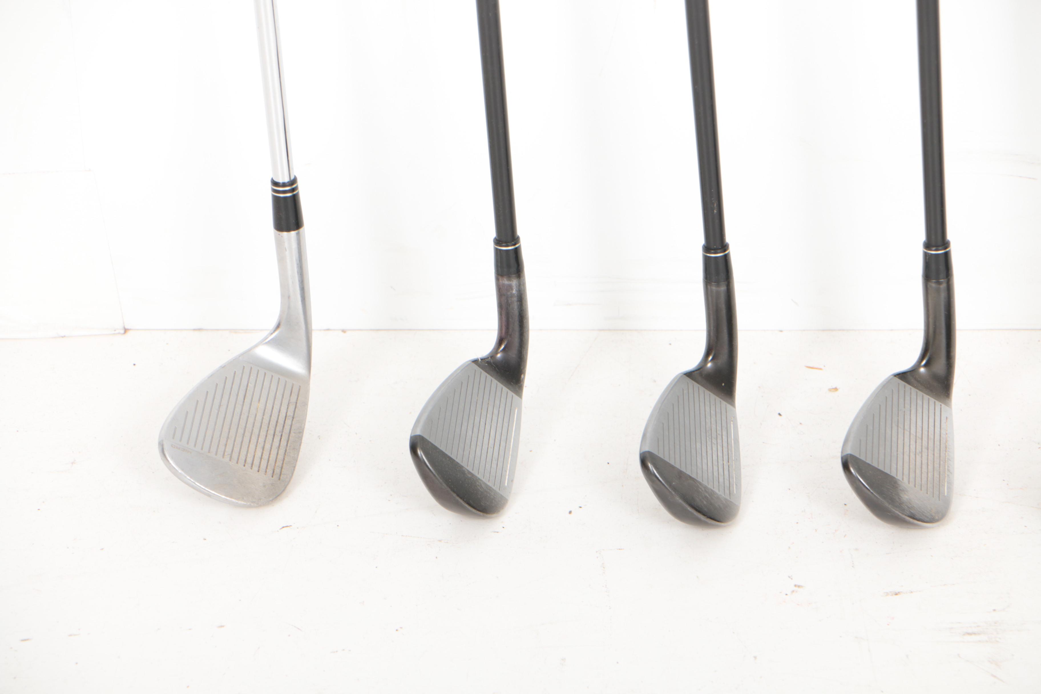 Eight TaylorMade "Burner 2.0" Irons plus ATV Wedge