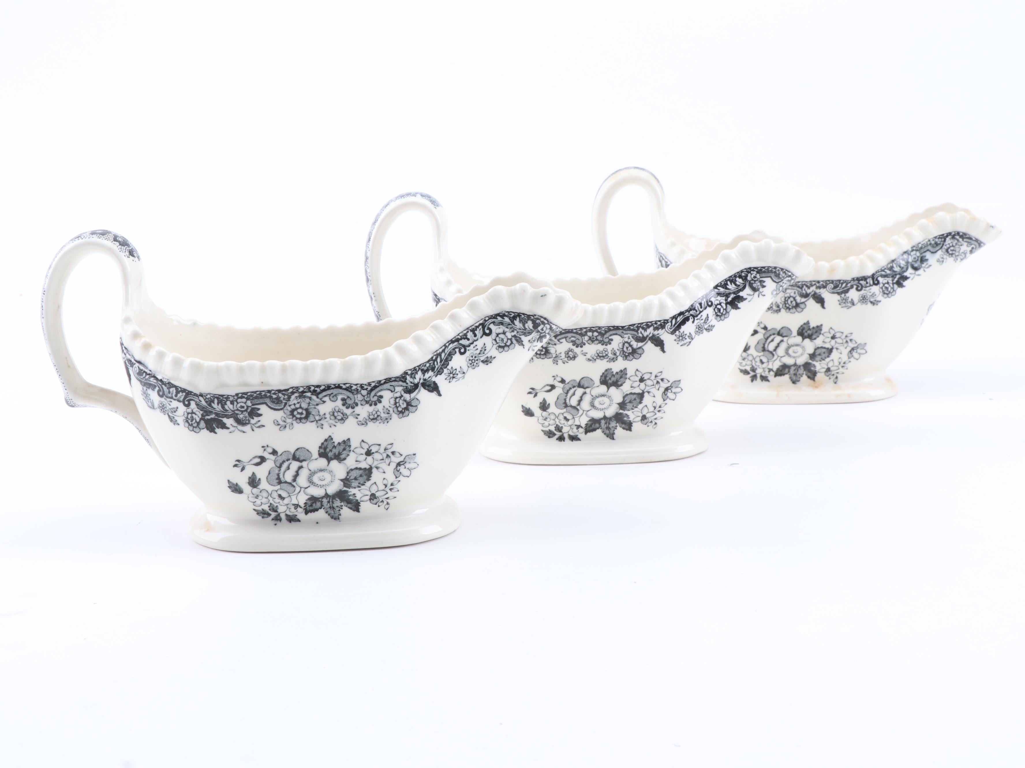 Wedgwood "Personages" and Copeland Spode Dinnerware, Early 20th Century