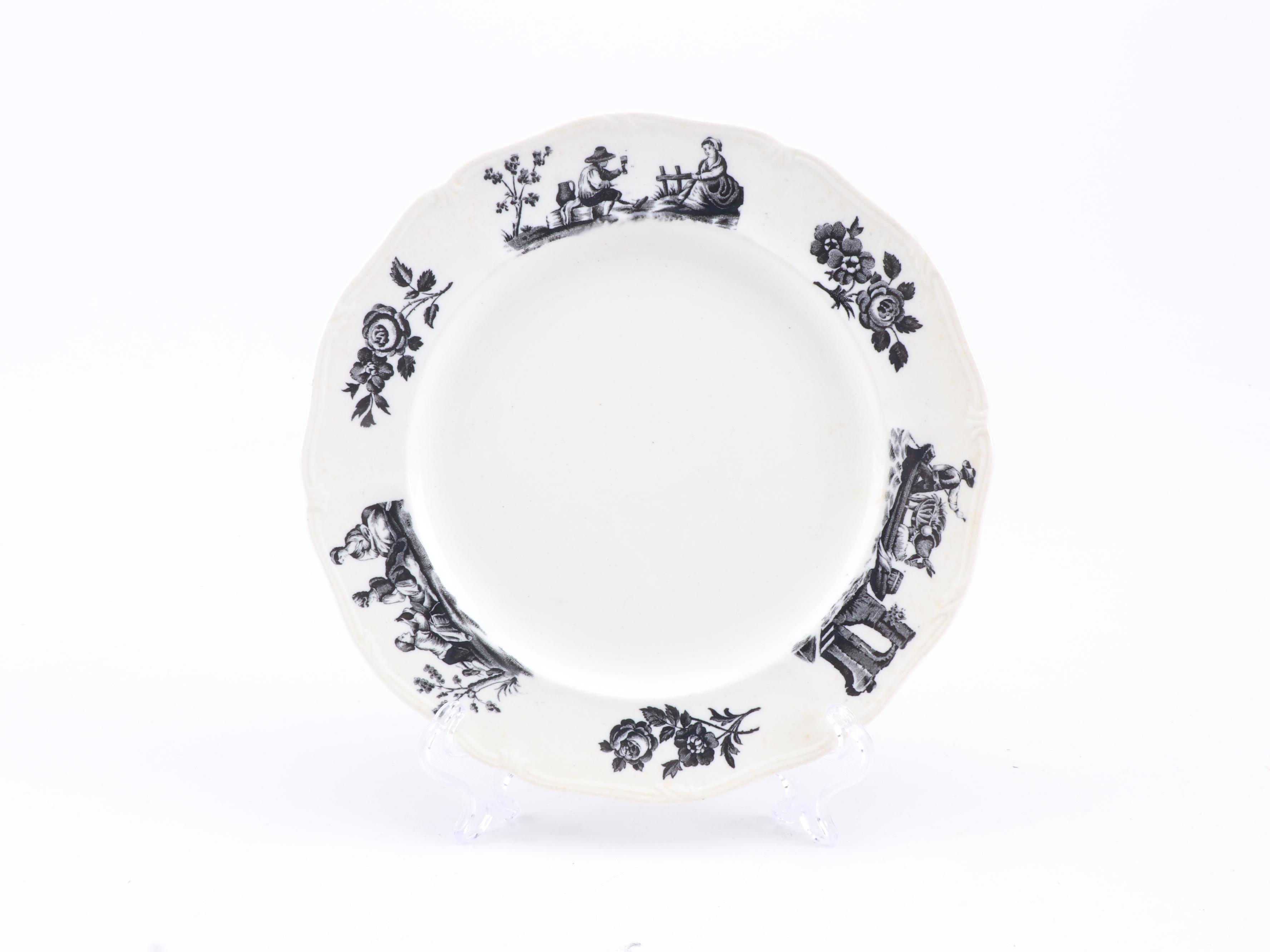 Wedgwood "Personages" and Copeland Spode Dinnerware, Early 20th Century