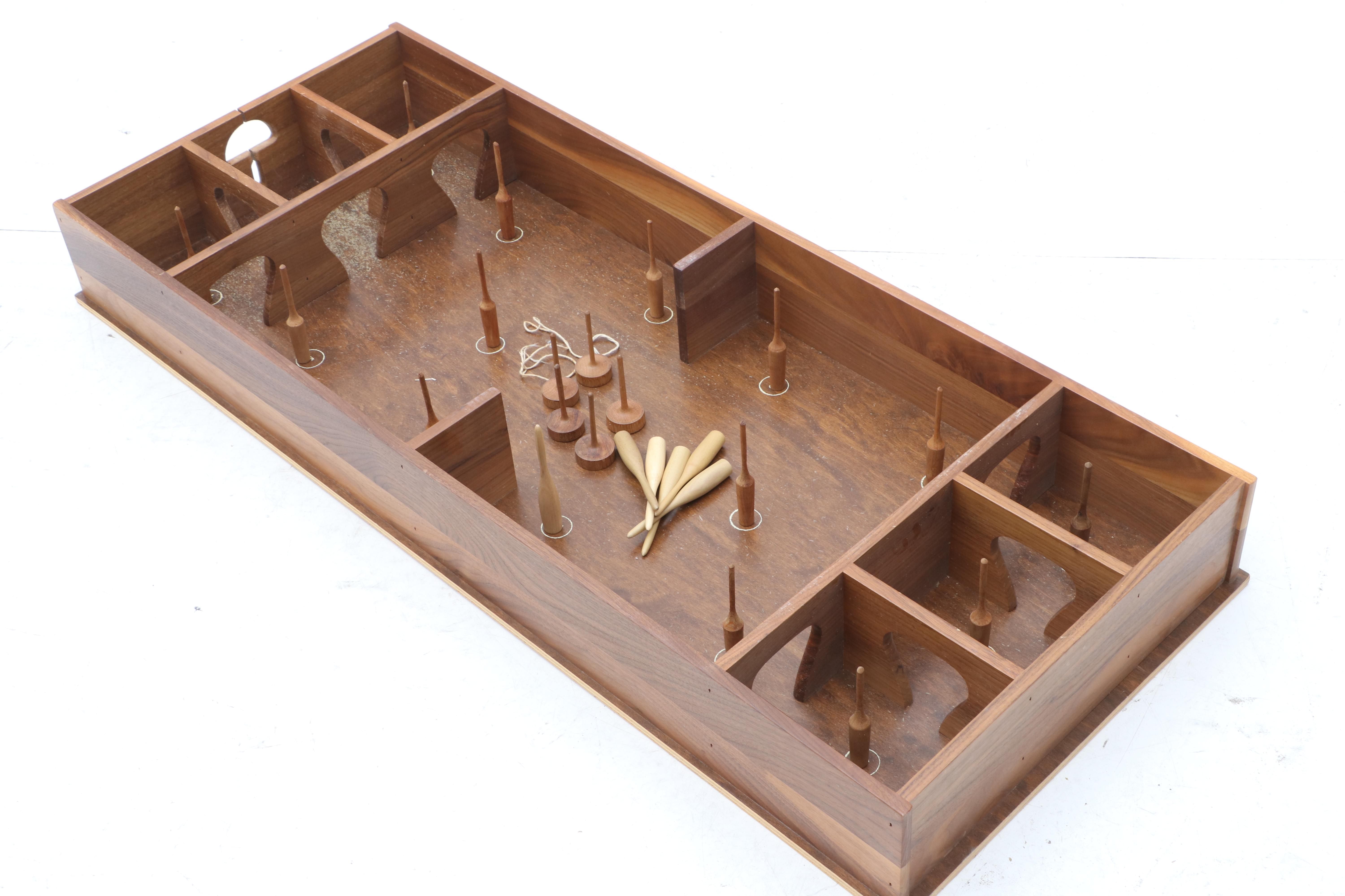 Handmade Skittles Game by Woodcraft at Berea College