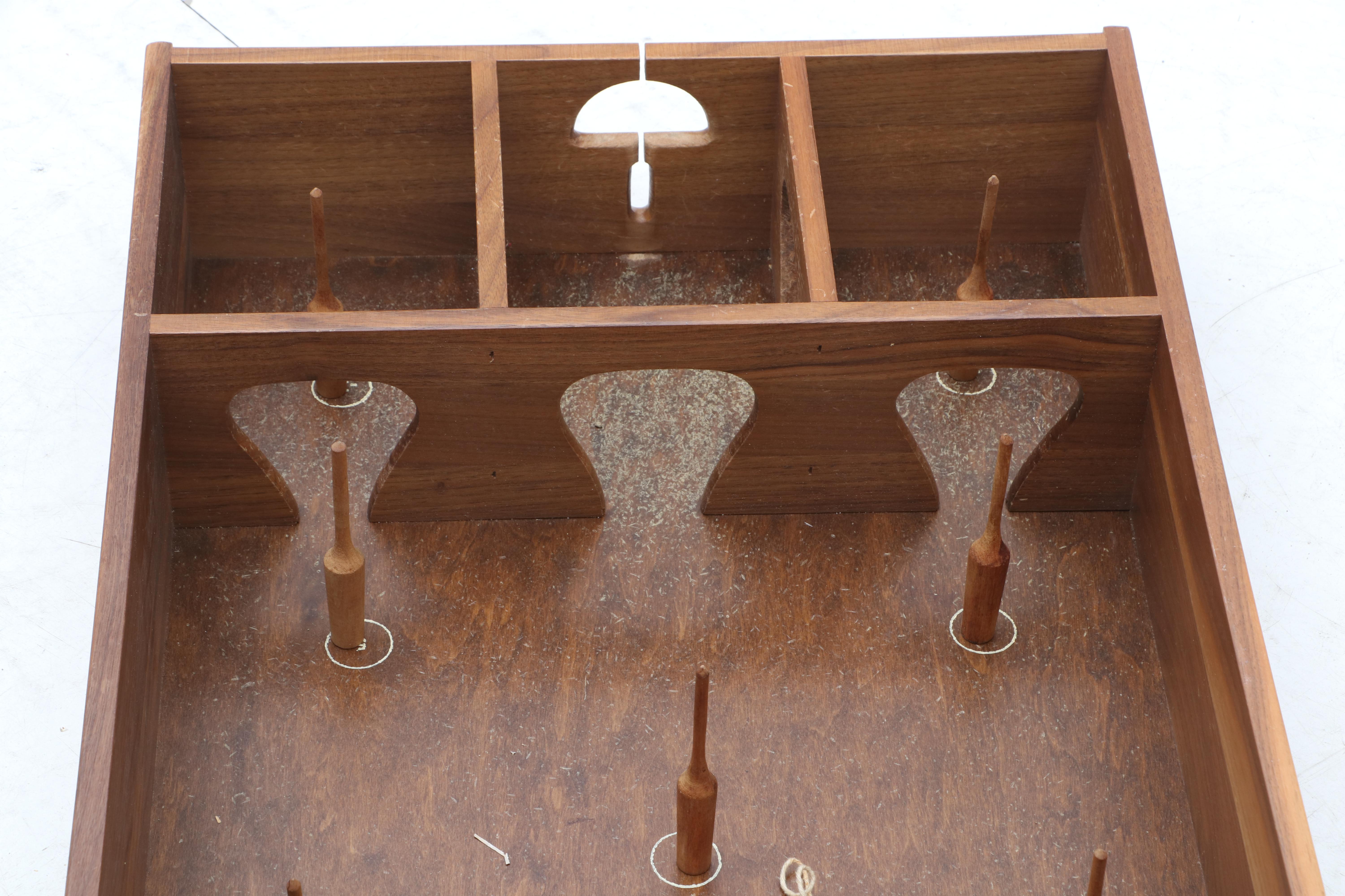 Handmade Skittles Game by Woodcraft at Berea College