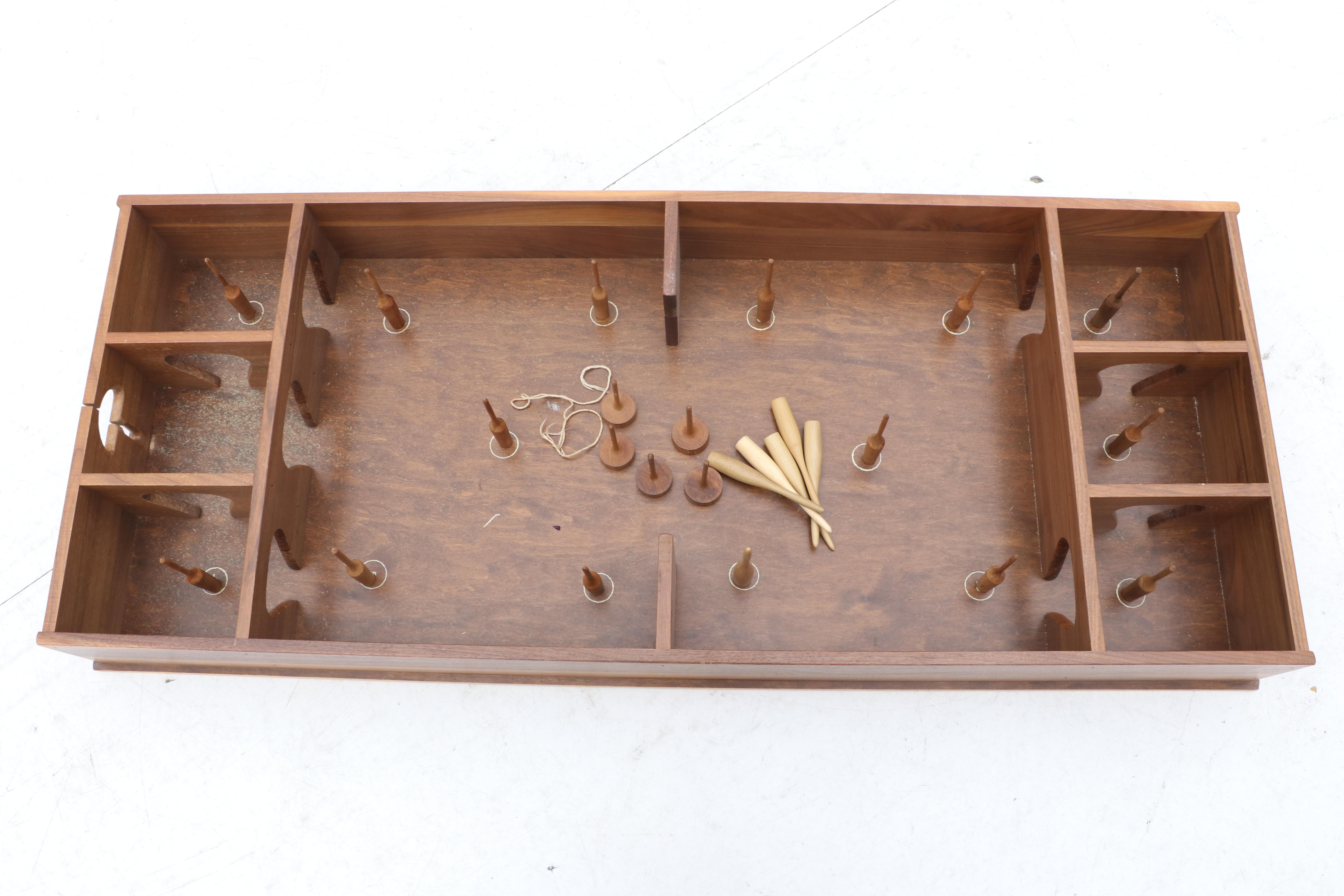 Handmade Skittles Game by Woodcraft at Berea College