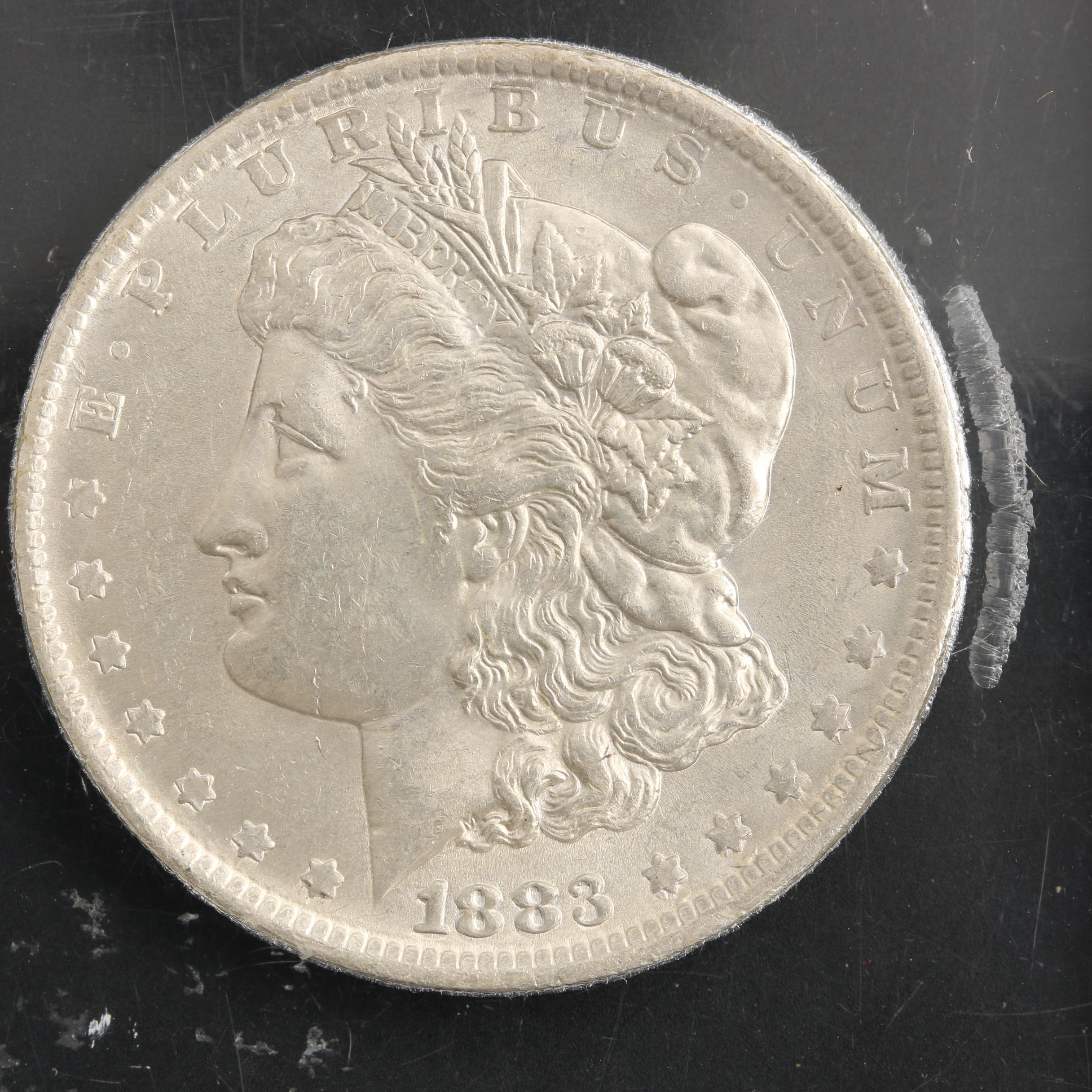 1881-O Morgan Silver Dollar Paperweight