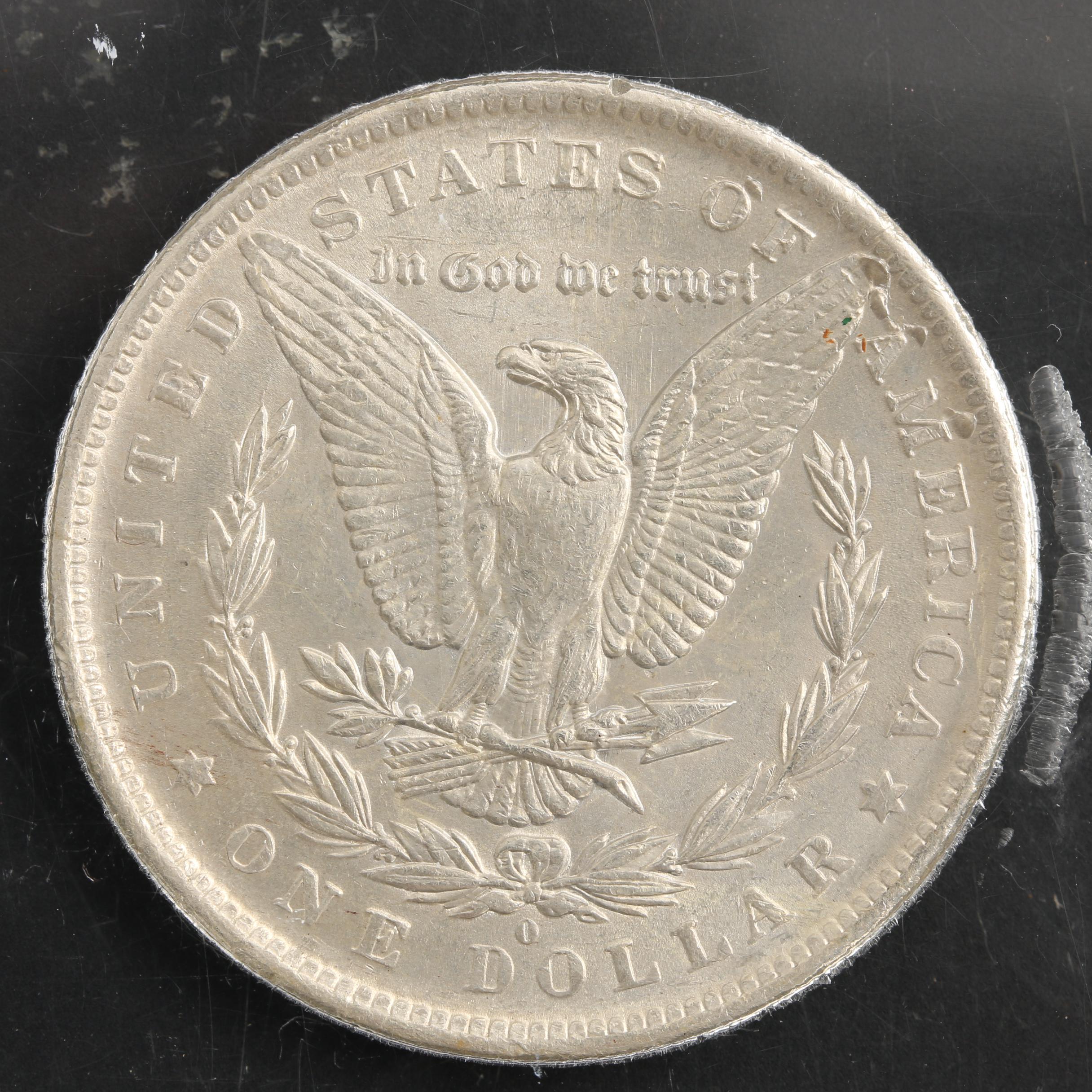 1881-O Morgan Silver Dollar Paperweight