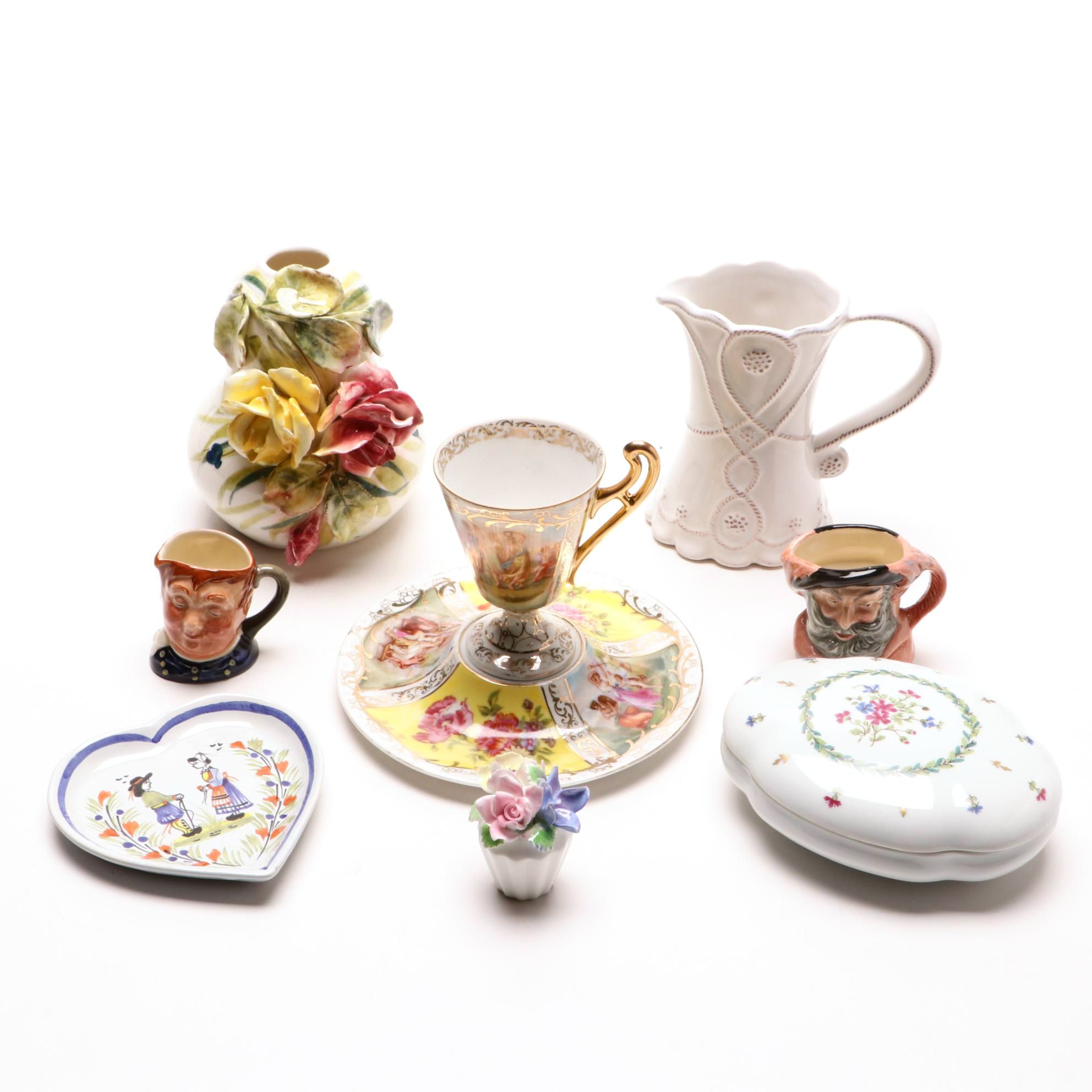 International Porcelain, Bone China, and Stoneware Decorations