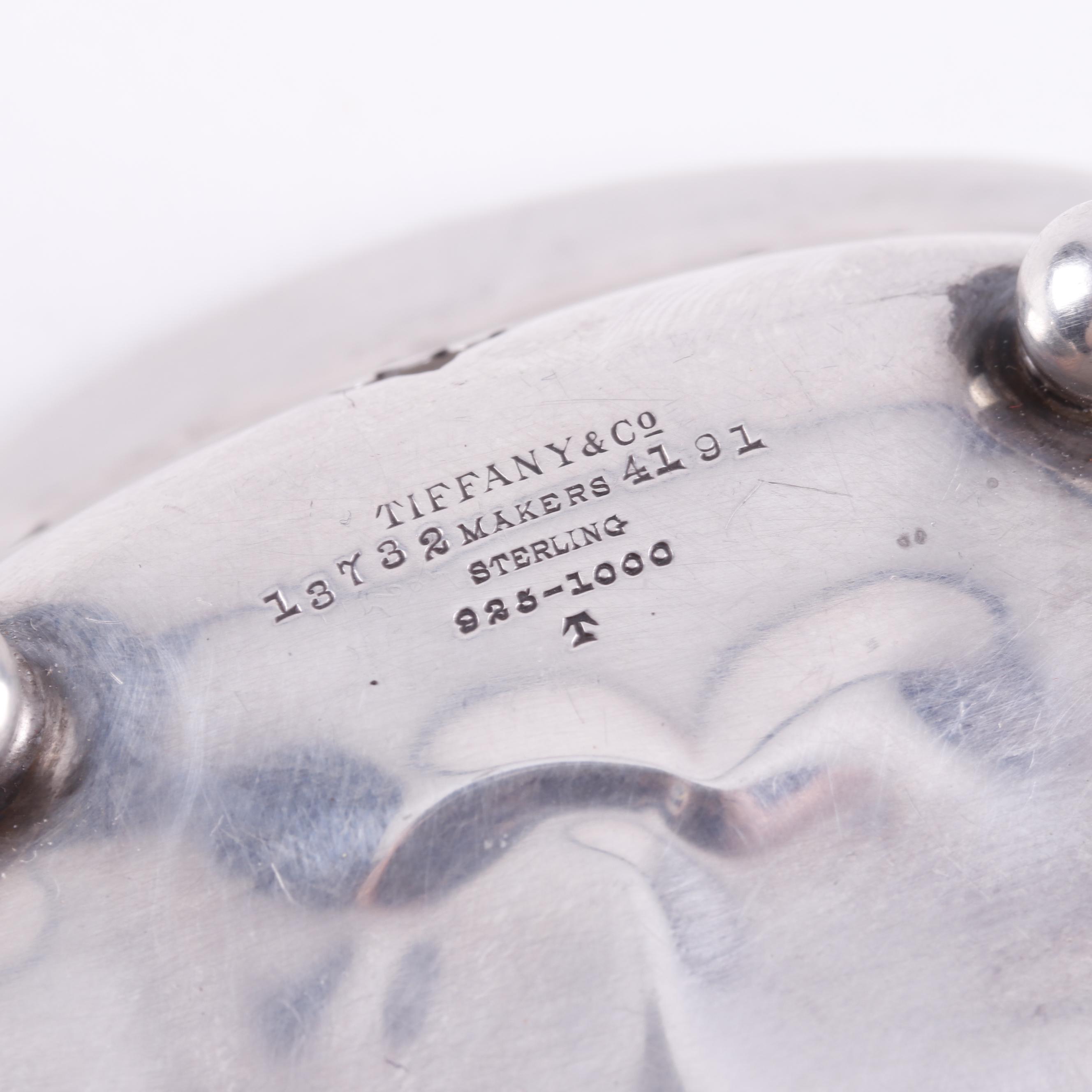 Tiffany & Co. Sterling Silver Pierced Nut Dish, Early 20th Century