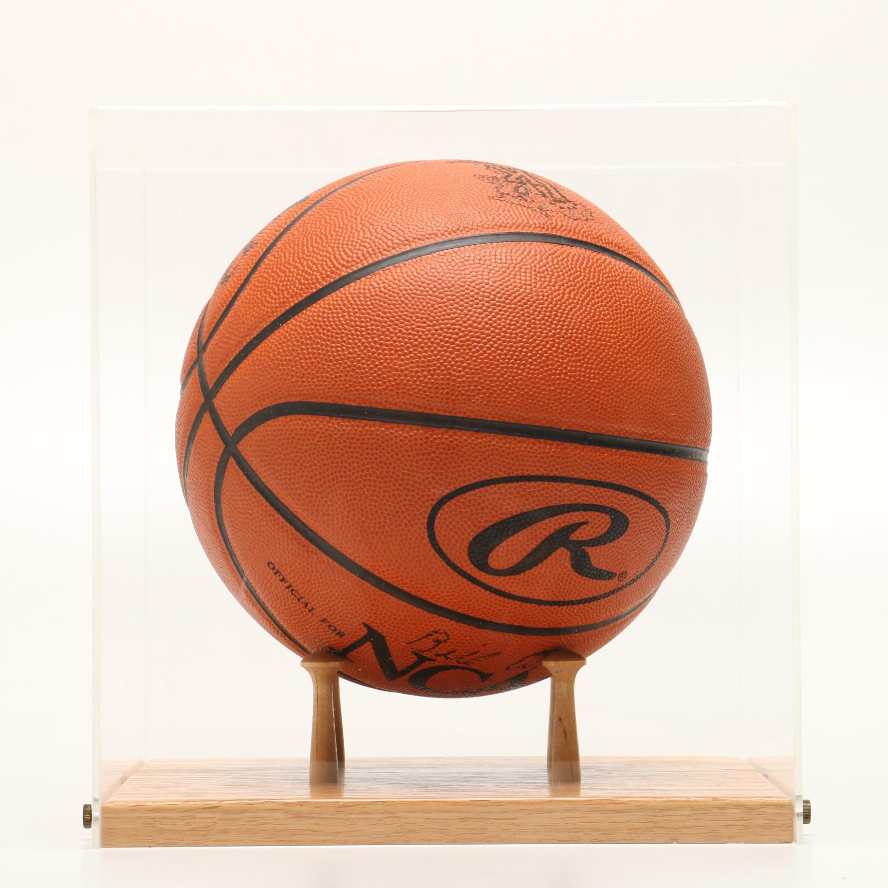 1999 "Sunrise Madness" Signed University of Kentucky Basketball with Ralph Beard