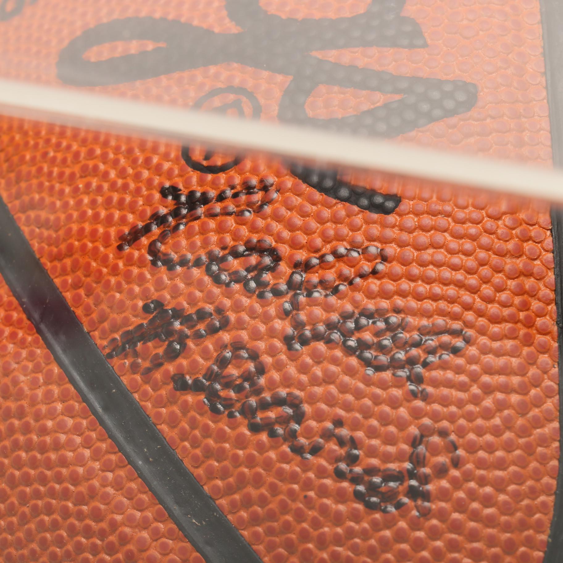 1999 "Sunrise Madness" Signed University of Kentucky Basketball with Ralph Beard