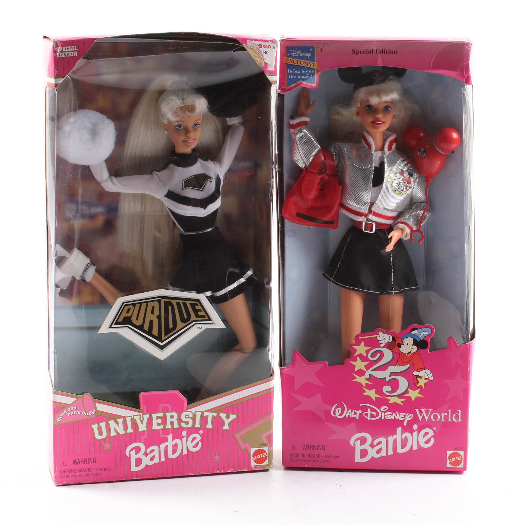 Disney and University Barbies