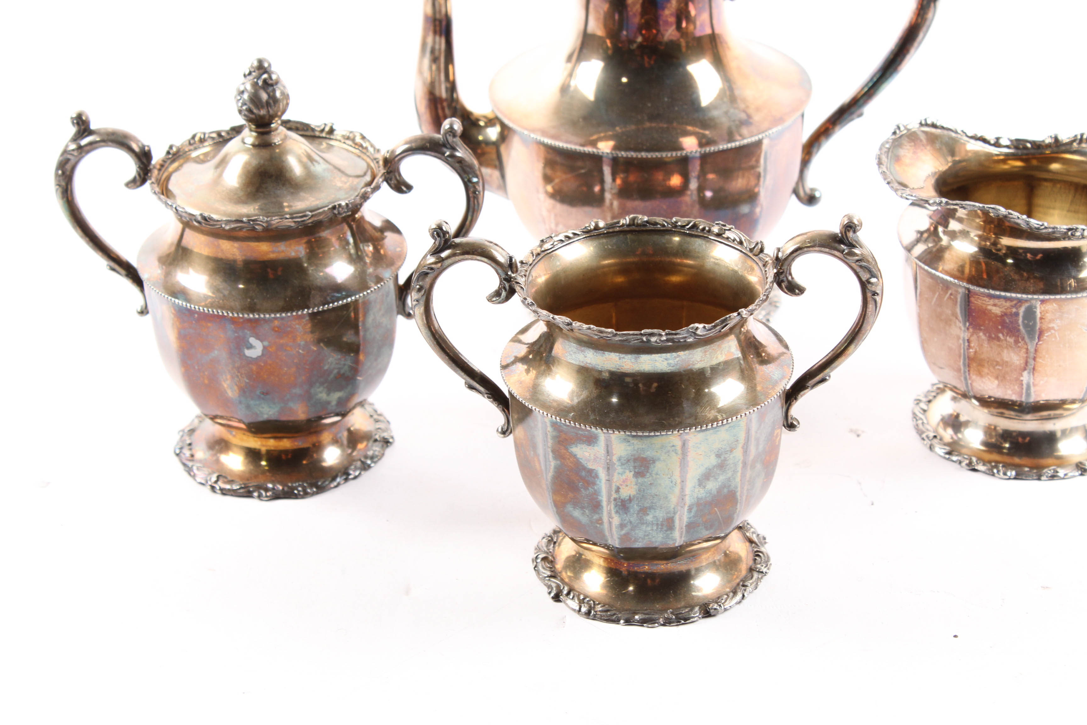 1881 Rogers Quadruple Plated Coffee Set