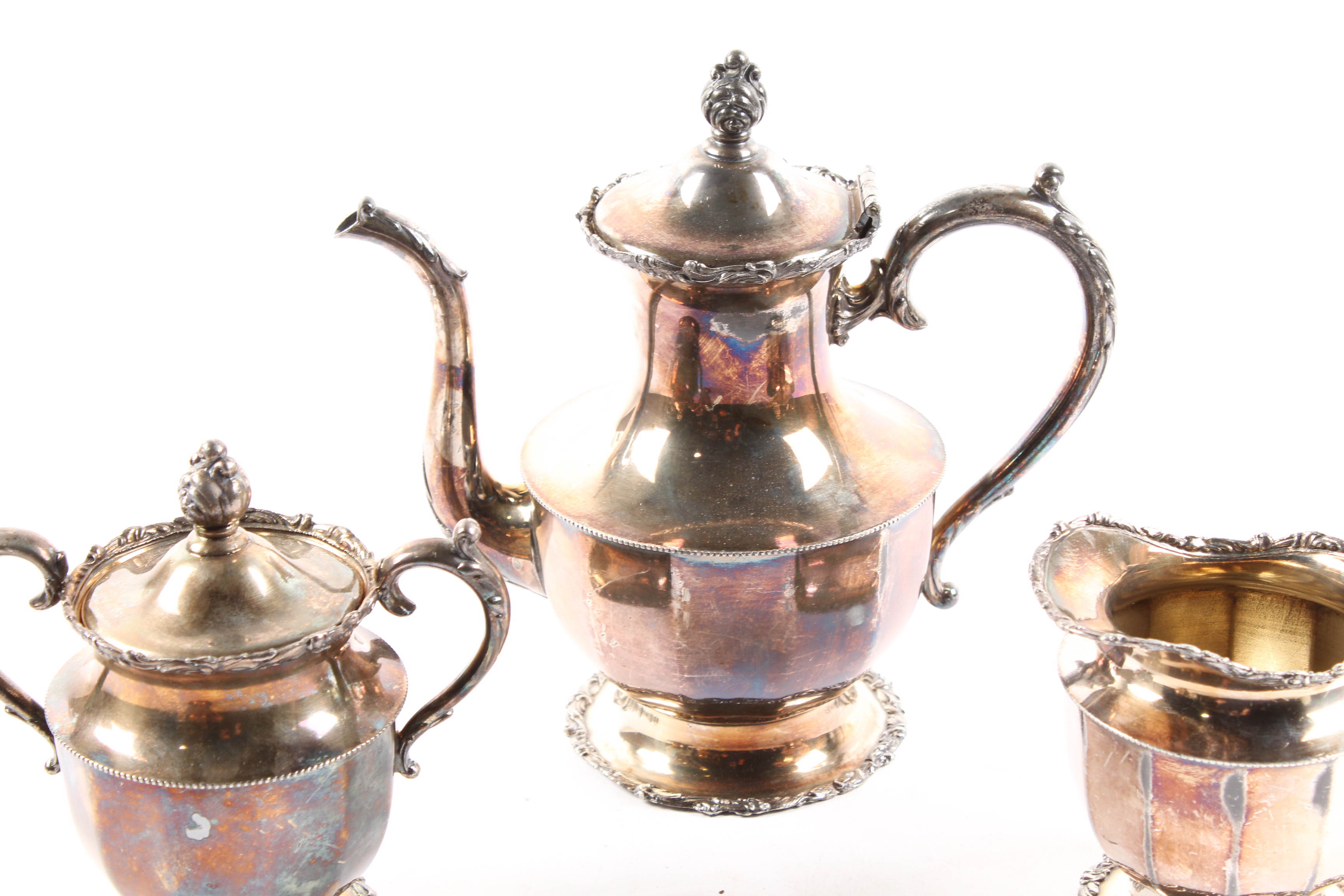 1881 Rogers Quadruple Plated Coffee Set
