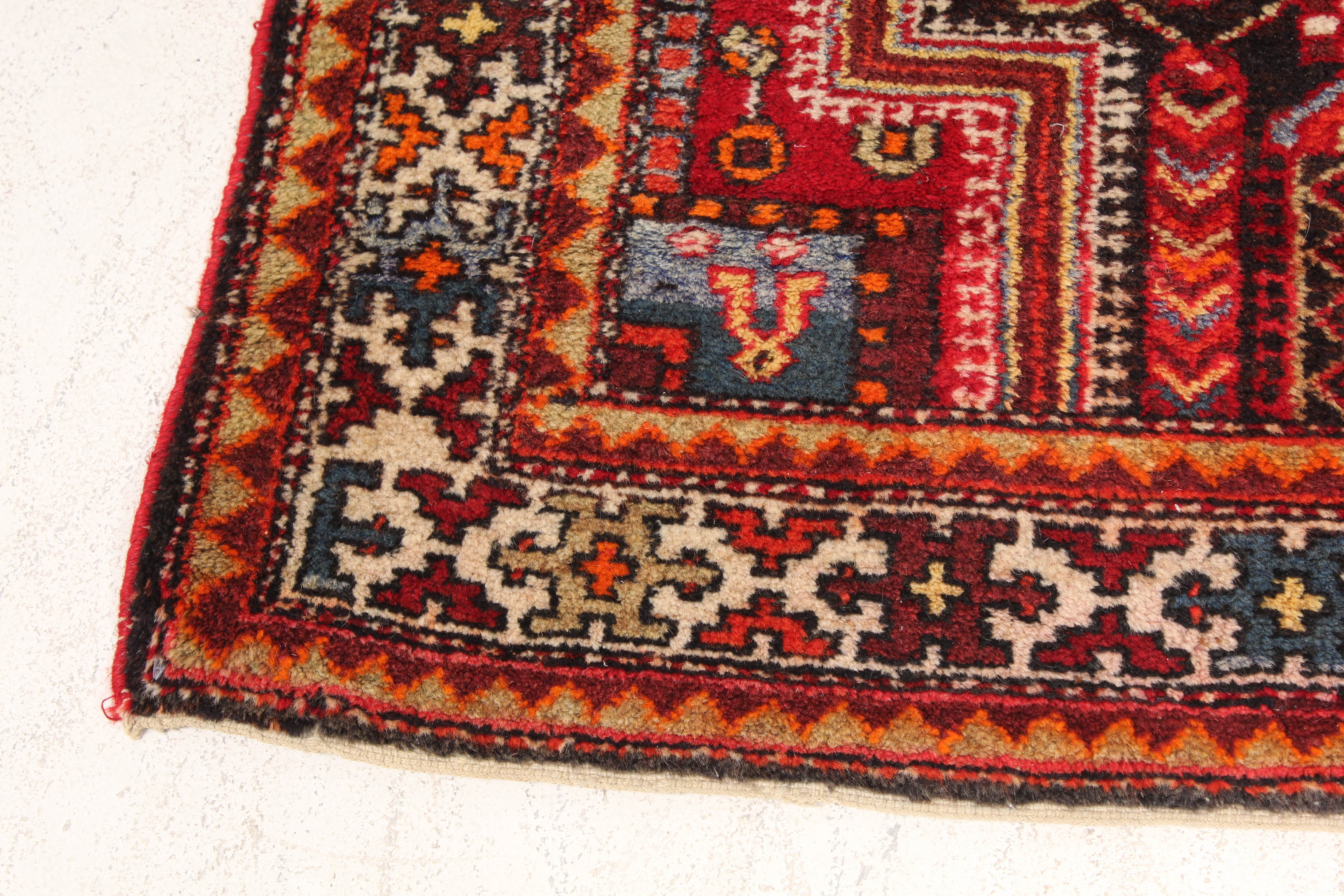 Circa 1930s Hand-Knotted Persian Malayer Rug