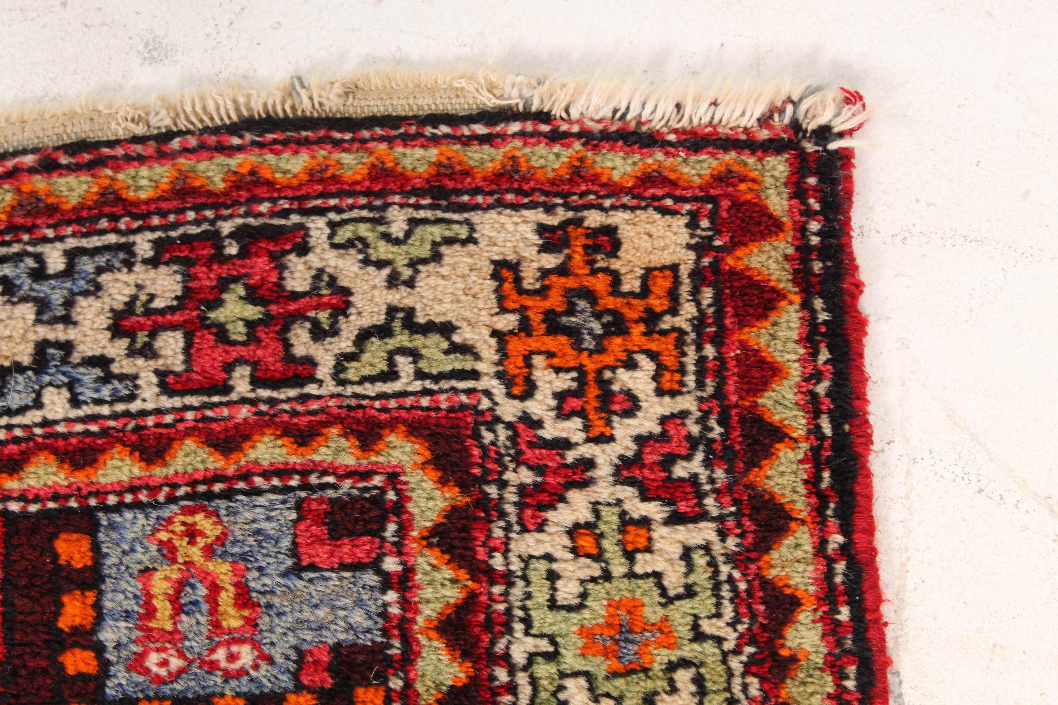 Circa 1930s Hand-Knotted Persian Malayer Rug