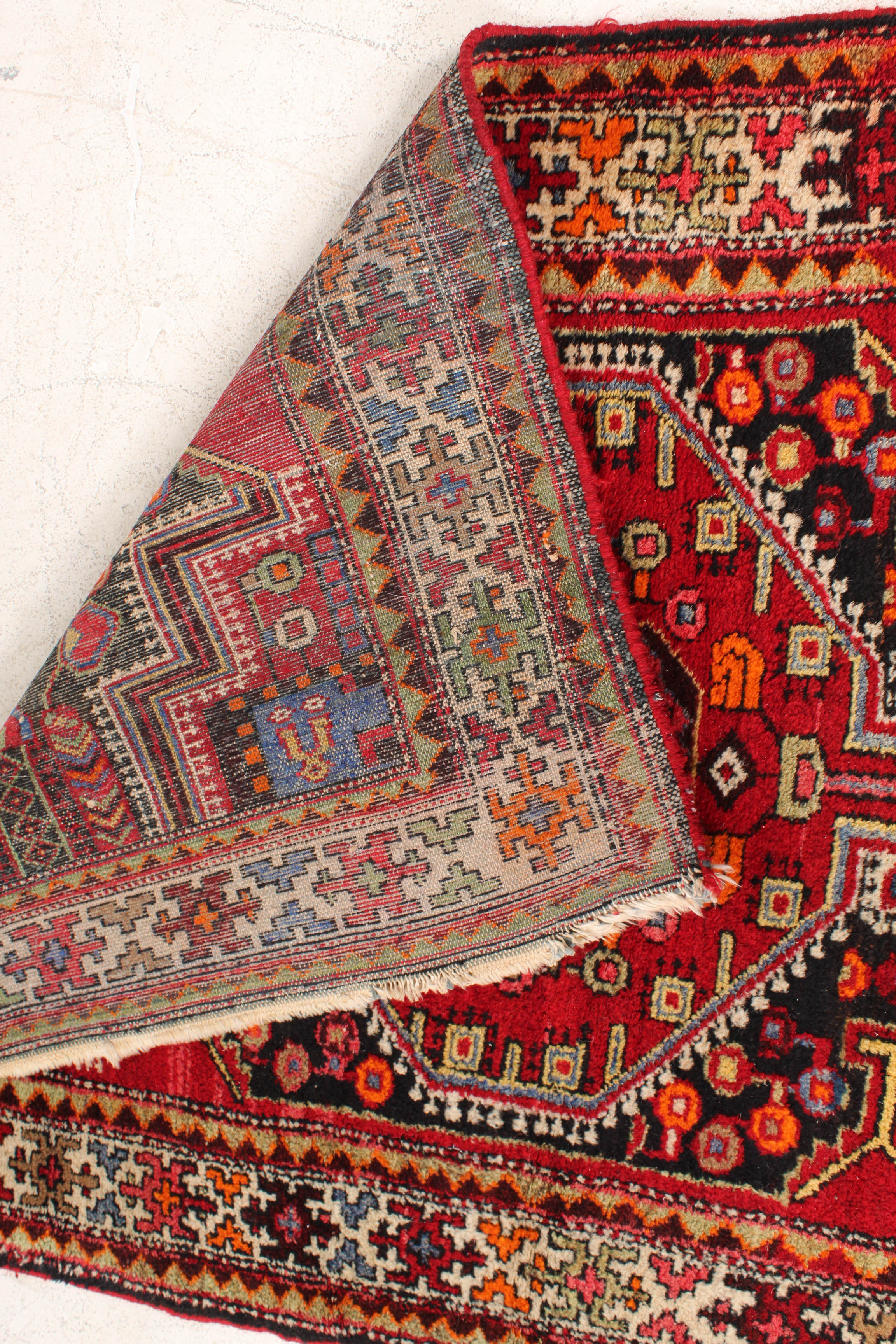 Circa 1930s Hand-Knotted Persian Malayer Rug