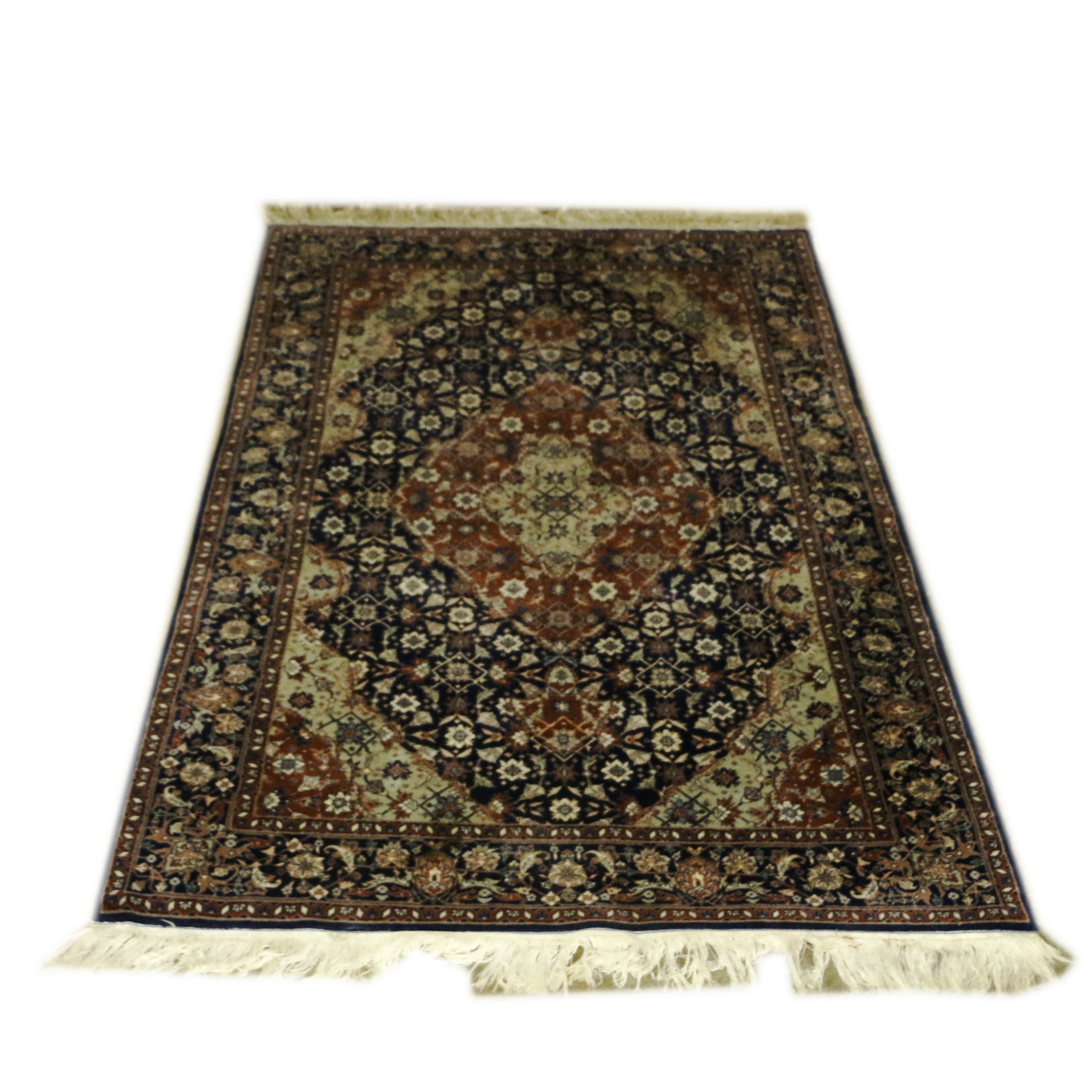 Hand-Knotted Sino-Persian Bijar Rug